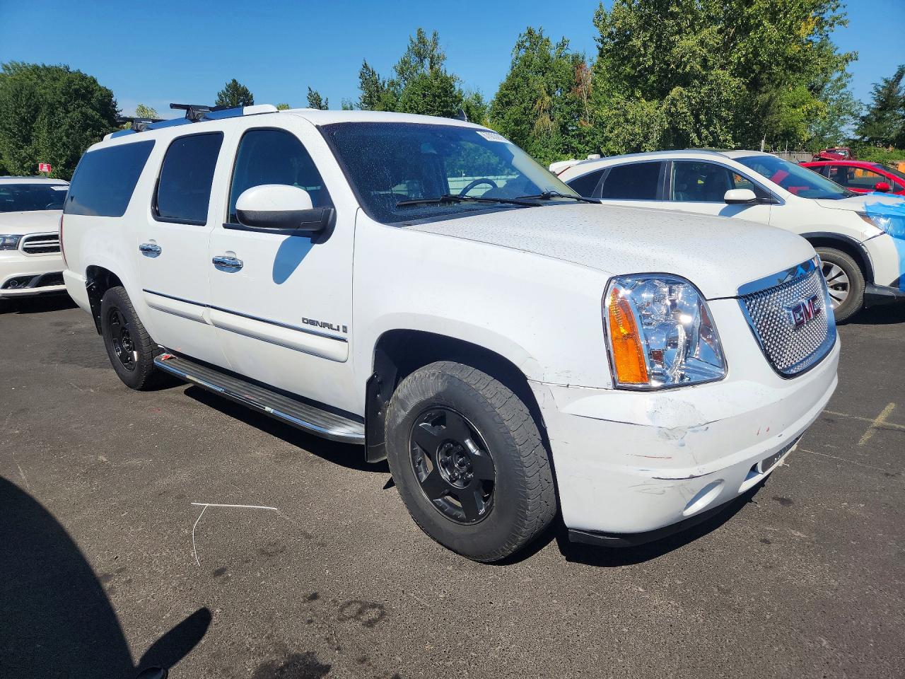 2008 Gmc Yukon Xl Denali White vin: 1GKFK66888J214636