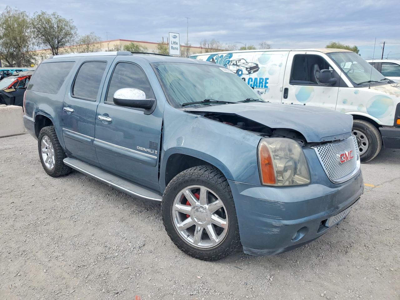 2008 Gmc Yukon Xl Denali Blue vin: 1GKFK66888J244039