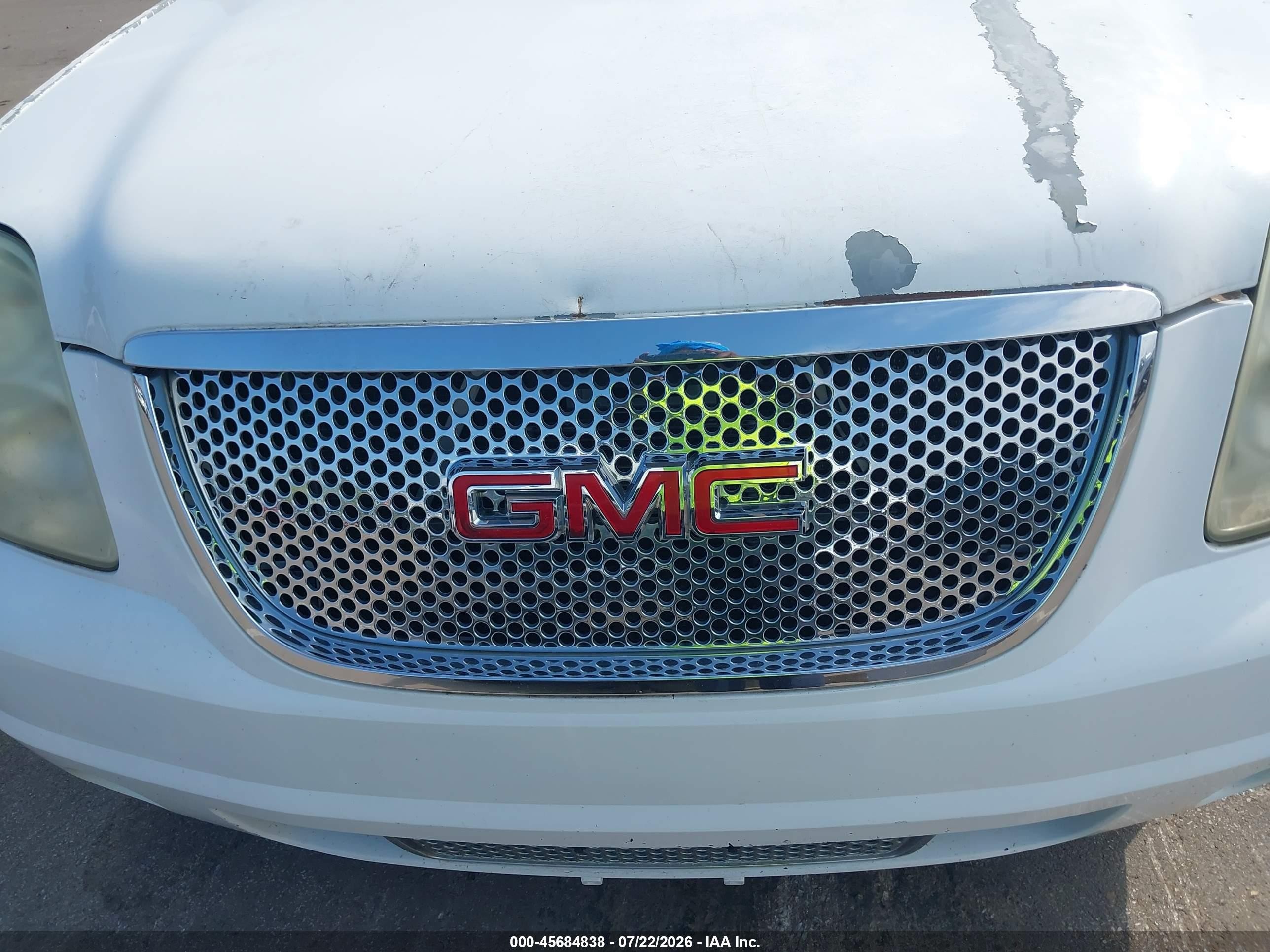 2007 Gmc Yukon Xl 1500 Denali White vin: 1GKFK66897J170886