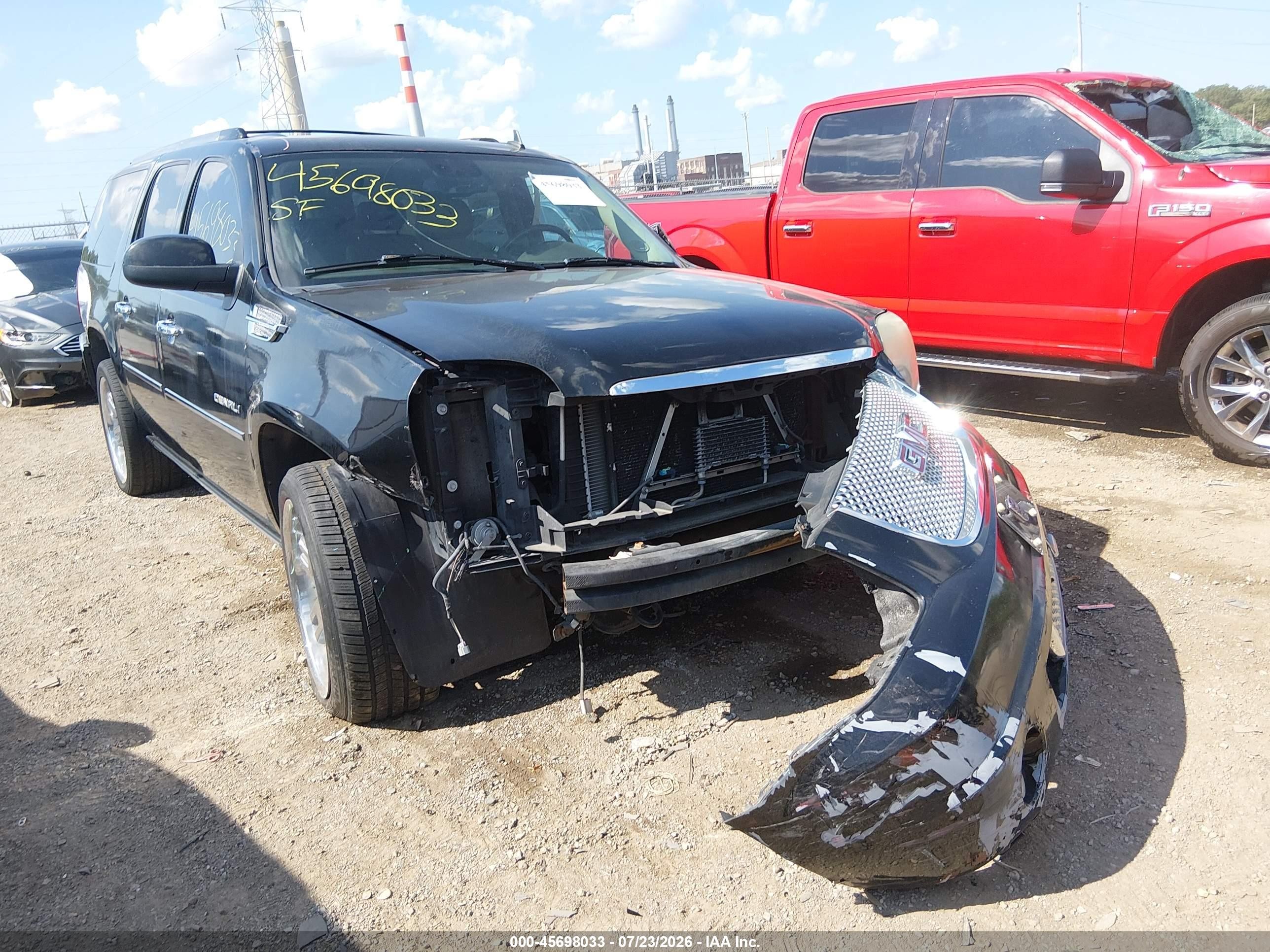 2007 Gmc Yukon Xl Denali Denali Black vin: 1GKFK66897J263732