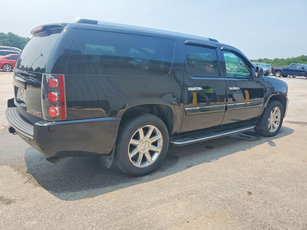 2008 Gmc Yukon Xl Denali Black vin: 1GKFK66898J105831