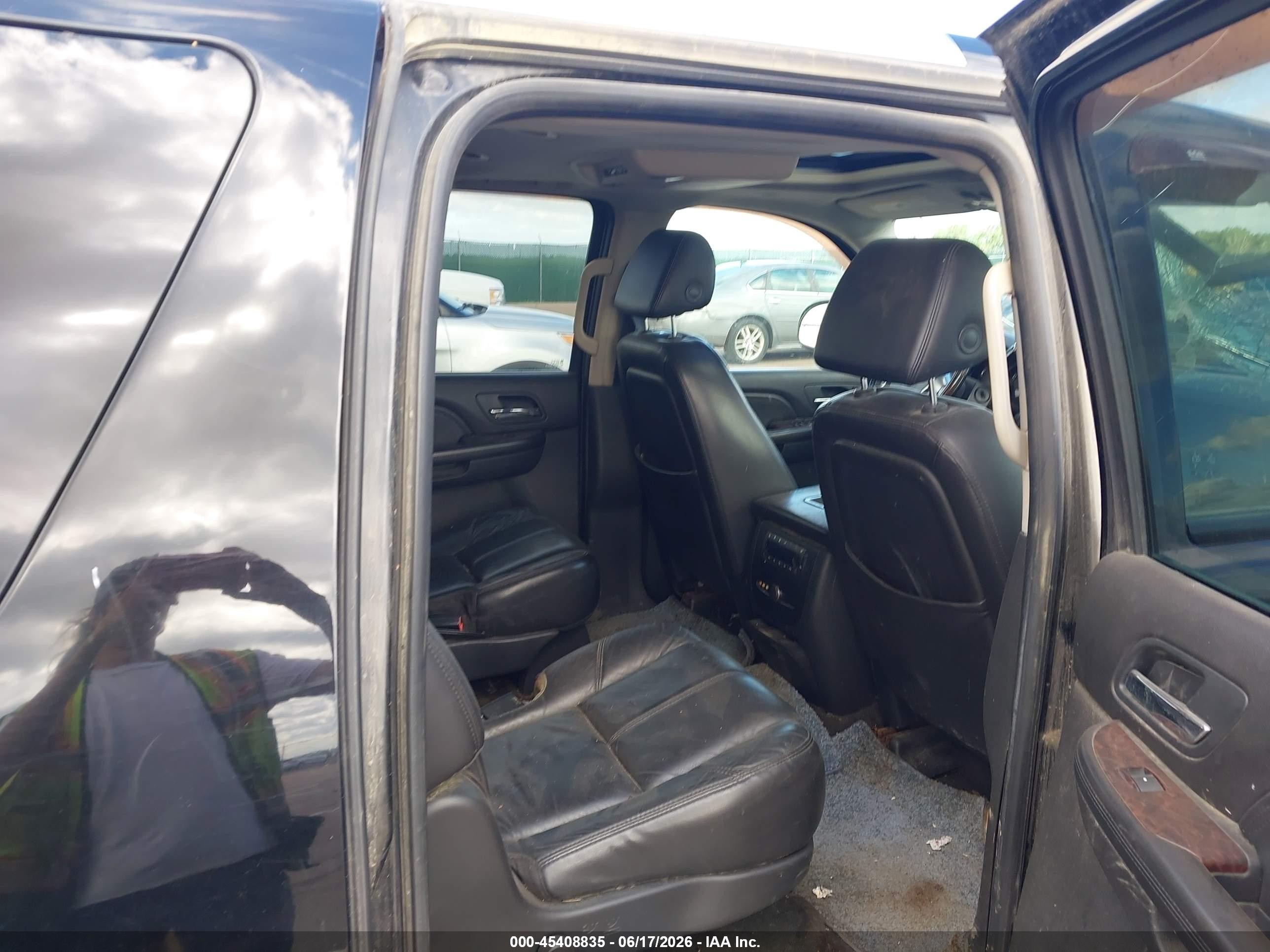 2007 Gmc Yukon Xl 1500 Denali Black vin: 1GKFK668X7J334825