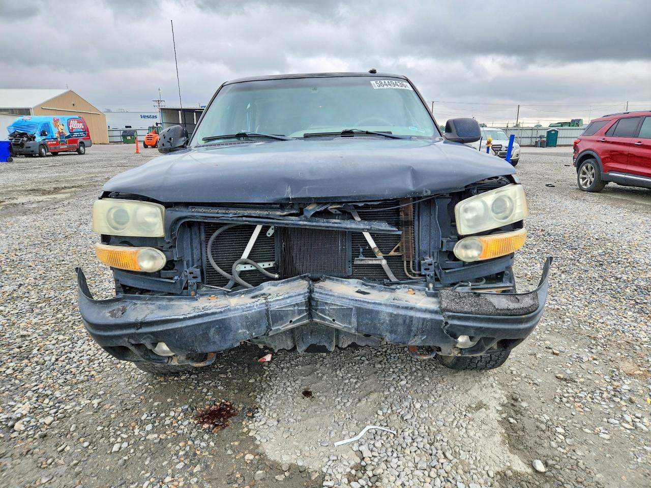 2002 Gmc Denali Xl K1500 Черный vin: 1GKFK66U02J282787