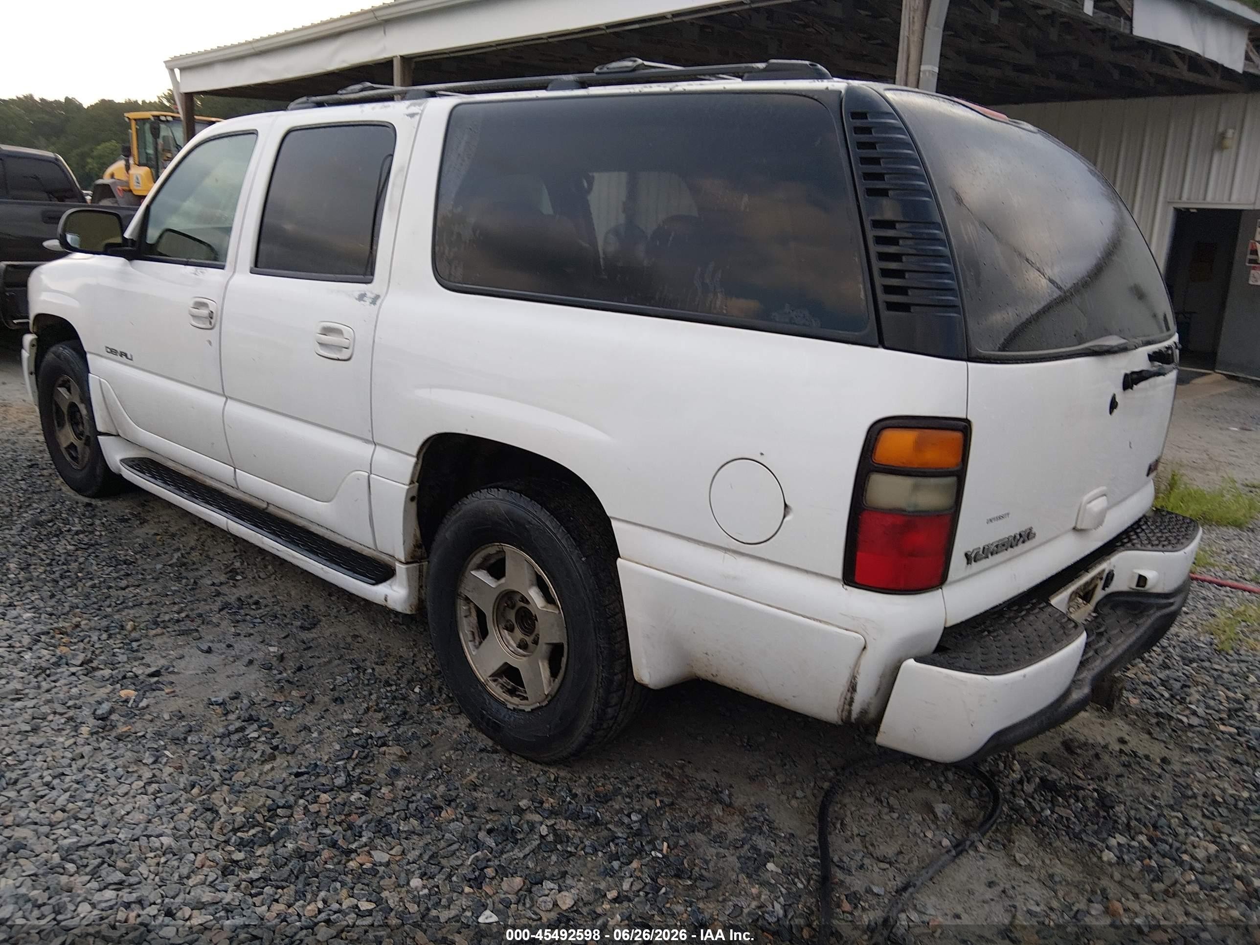 2004 Gmc Yukon Xl 1500 Denali White vin: 1GKFK66U04J145075