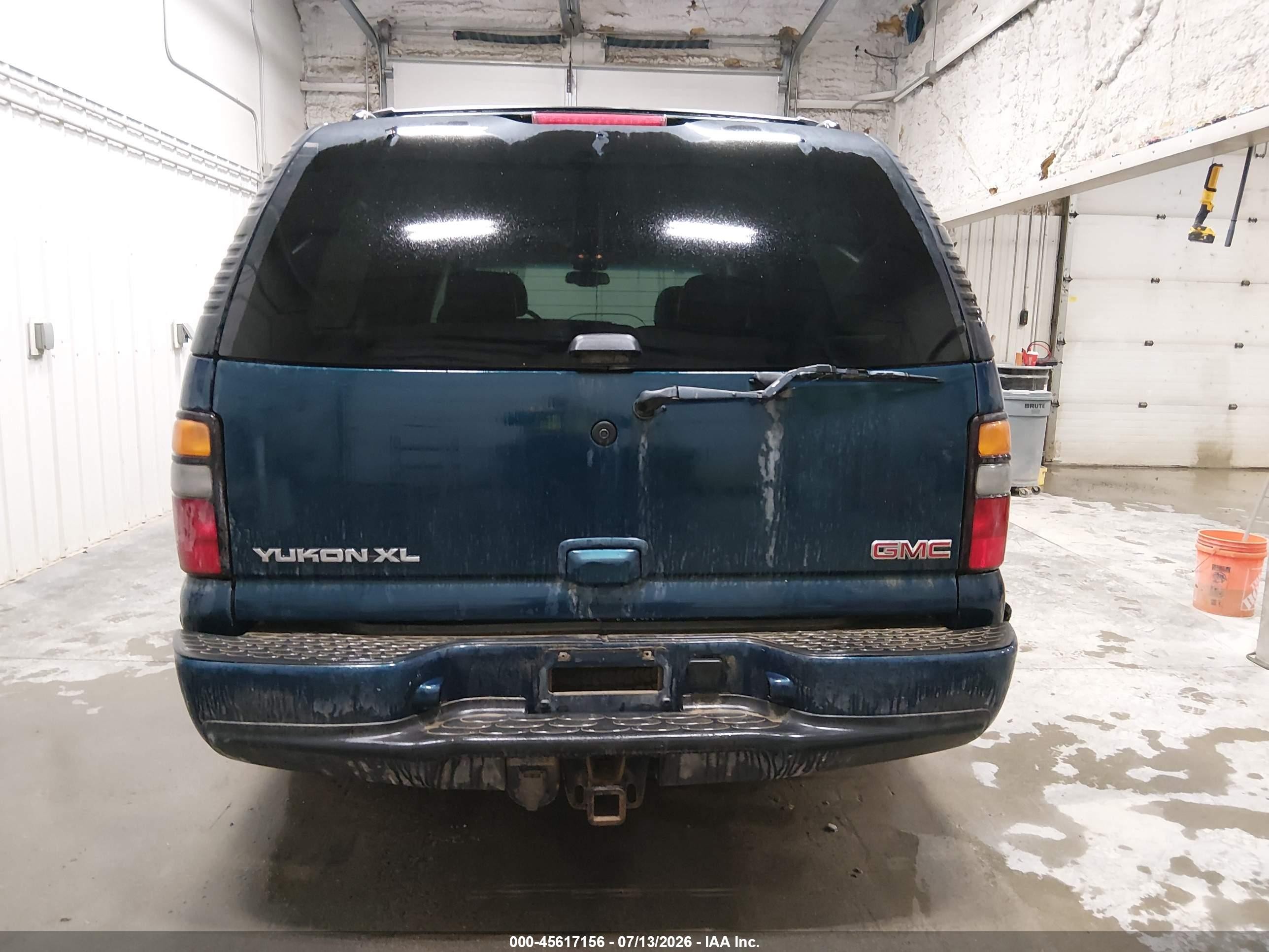 2005 Gmc Yukon Xl 1500 Denali Blue vin: 1GKFK66U05J130464