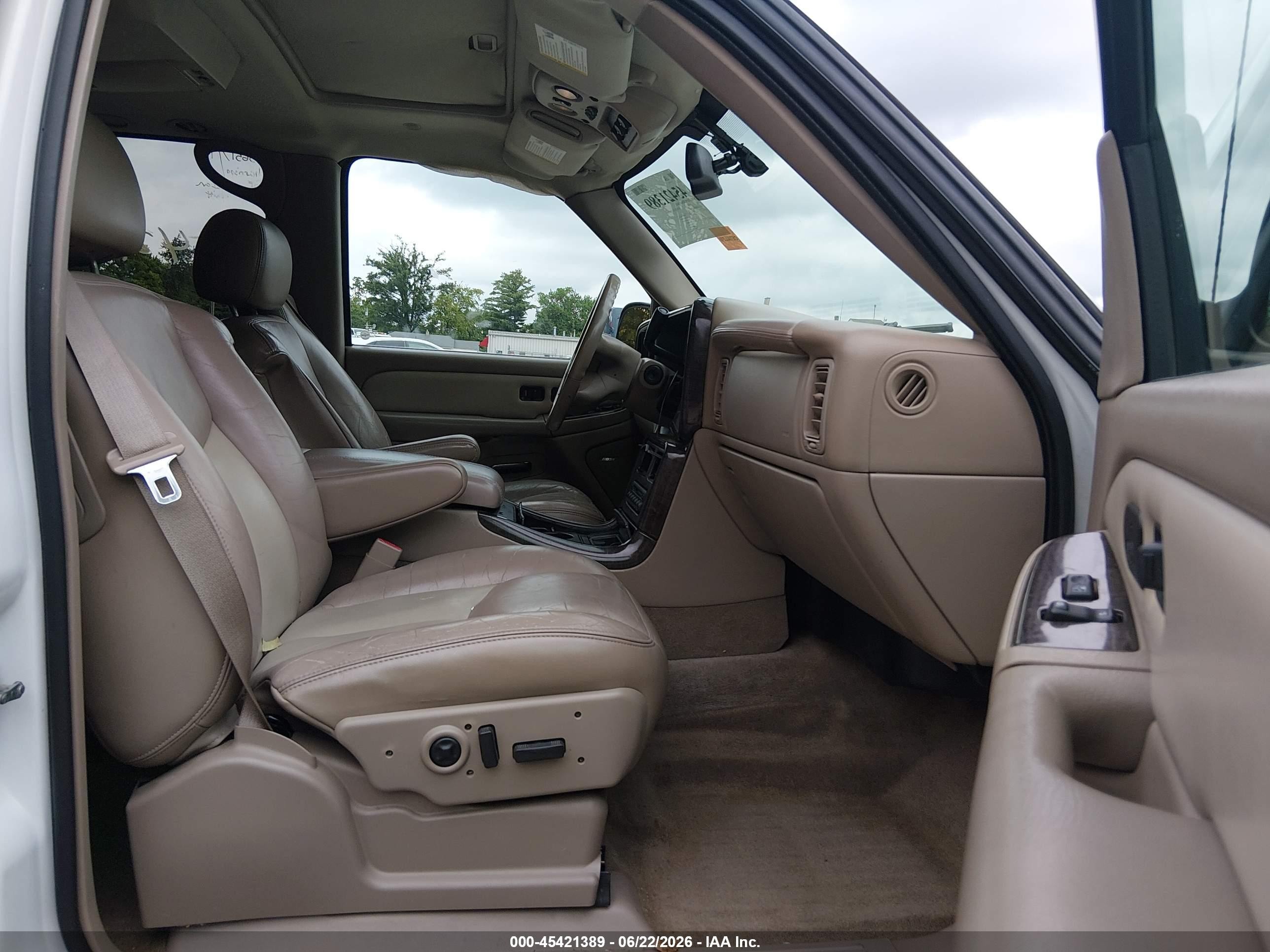 2005 Gmc Yukon Xl 1500 Denali White vin: 1GKFK66U05J190891