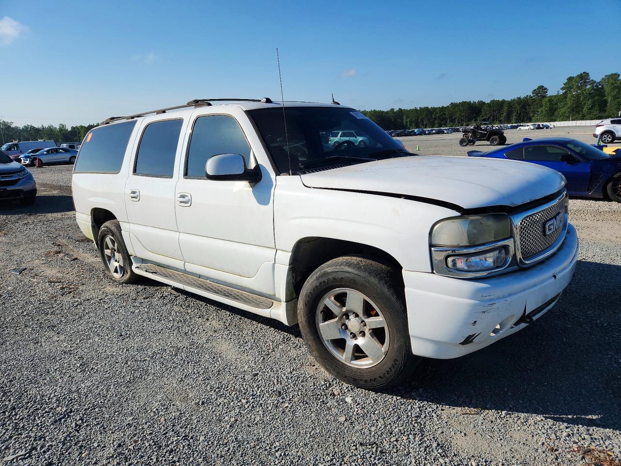 2005 Gmc Yukon Xl Denali White vin: 1GKFK66U05J204451