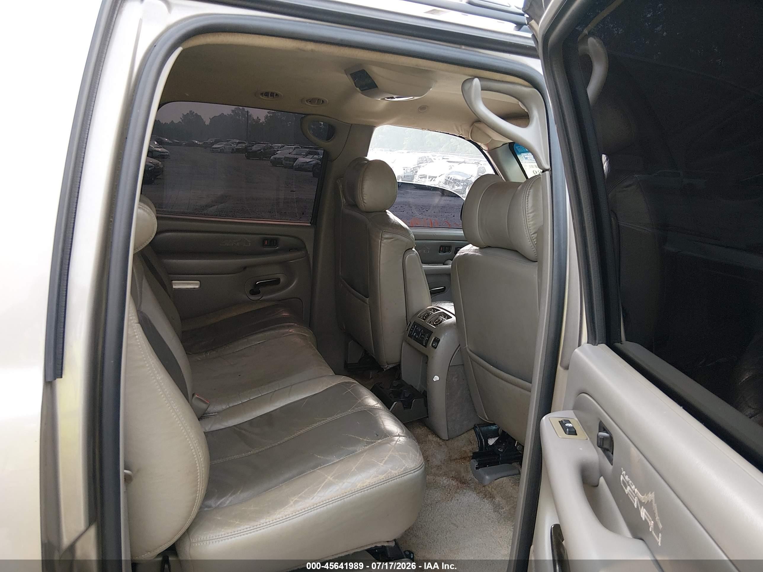 2002 Gmc Yukon Xl 1500 Denali Gray vin: 1GKFK66U12J158298