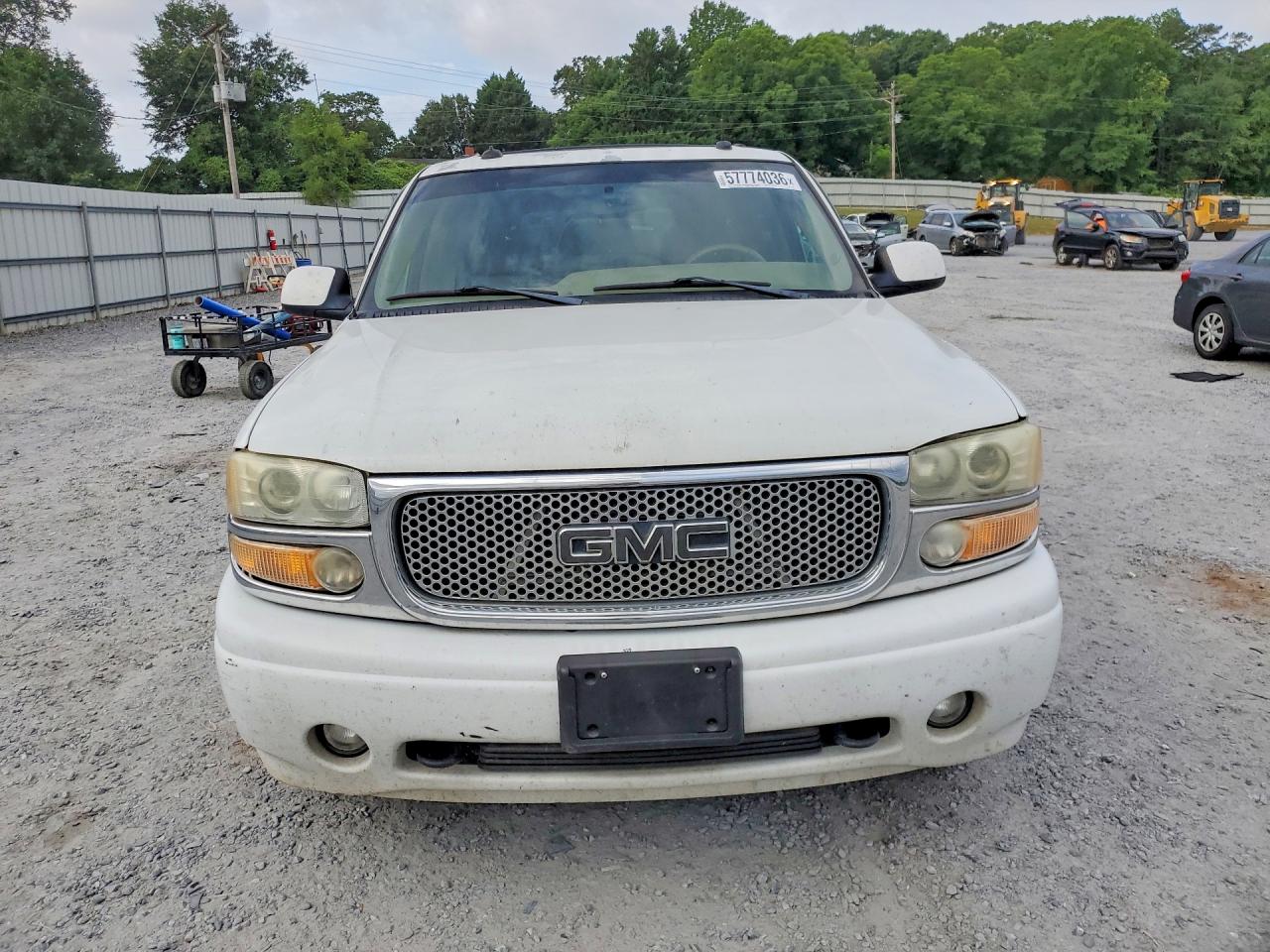 2003 Gmc Yukon Xl Denali White vin: 1GKFK66U23J142452