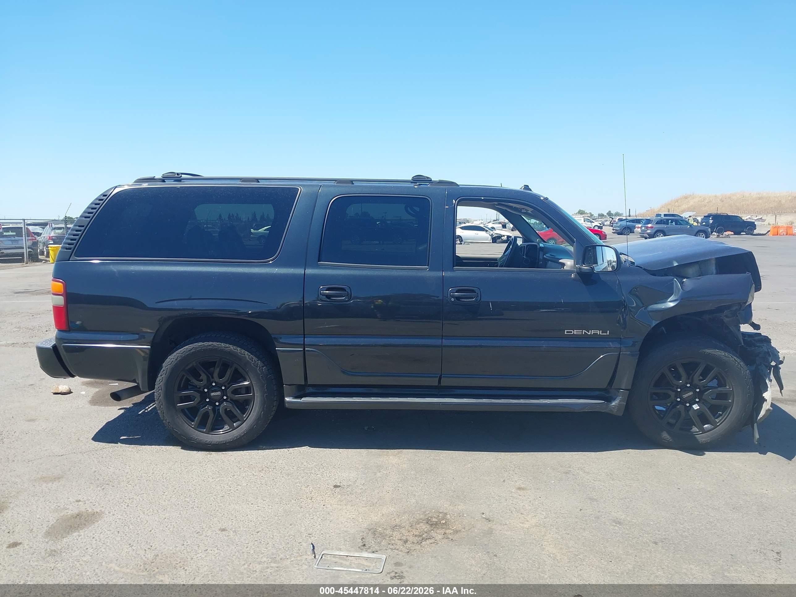2003 Gmc Yukon Xl 1500 Denali Black vin: 1GKFK66U23J337578