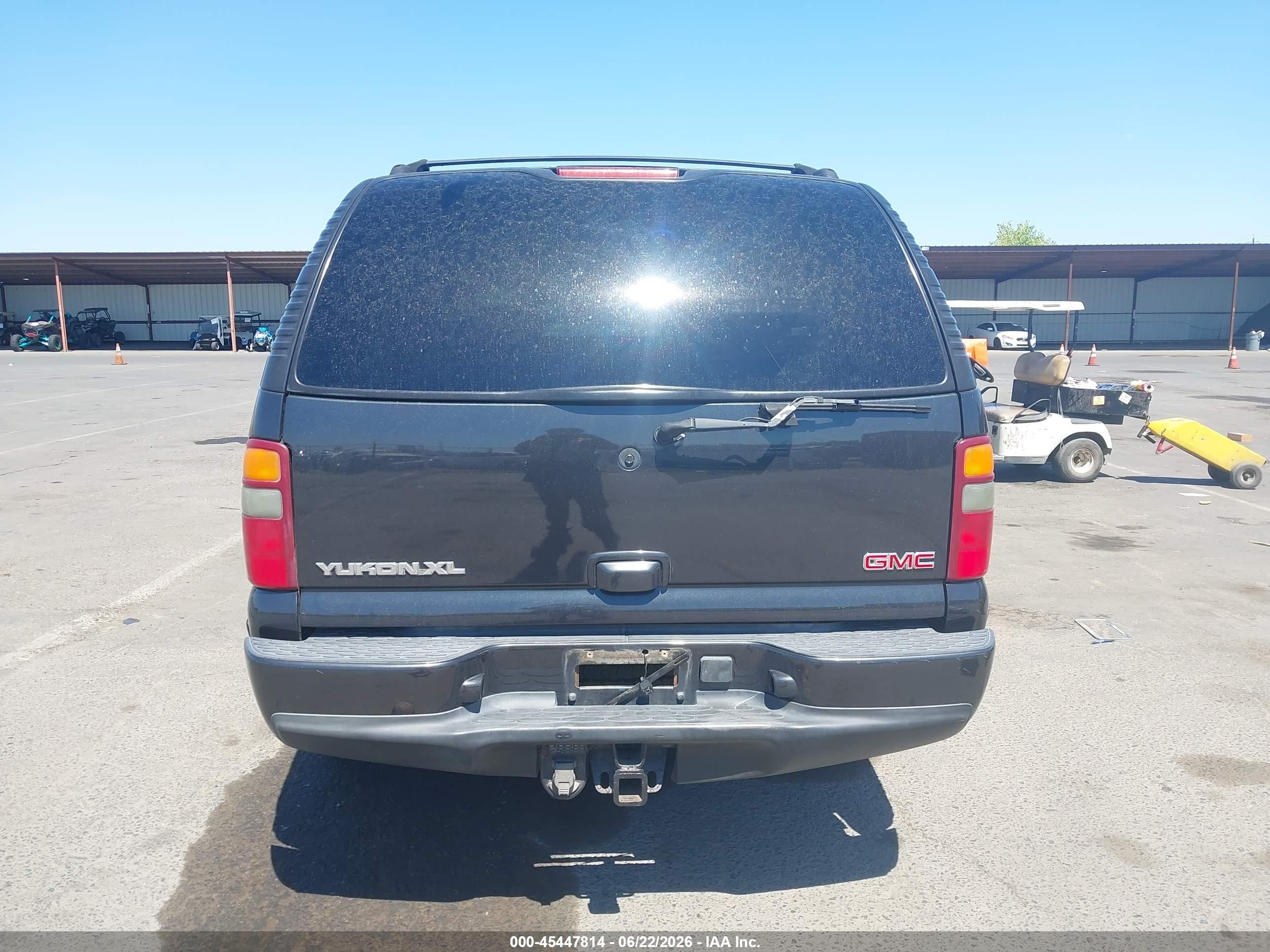 2003 Gmc Yukon Xl 1500 Denali Black vin: 1GKFK66U23J337578