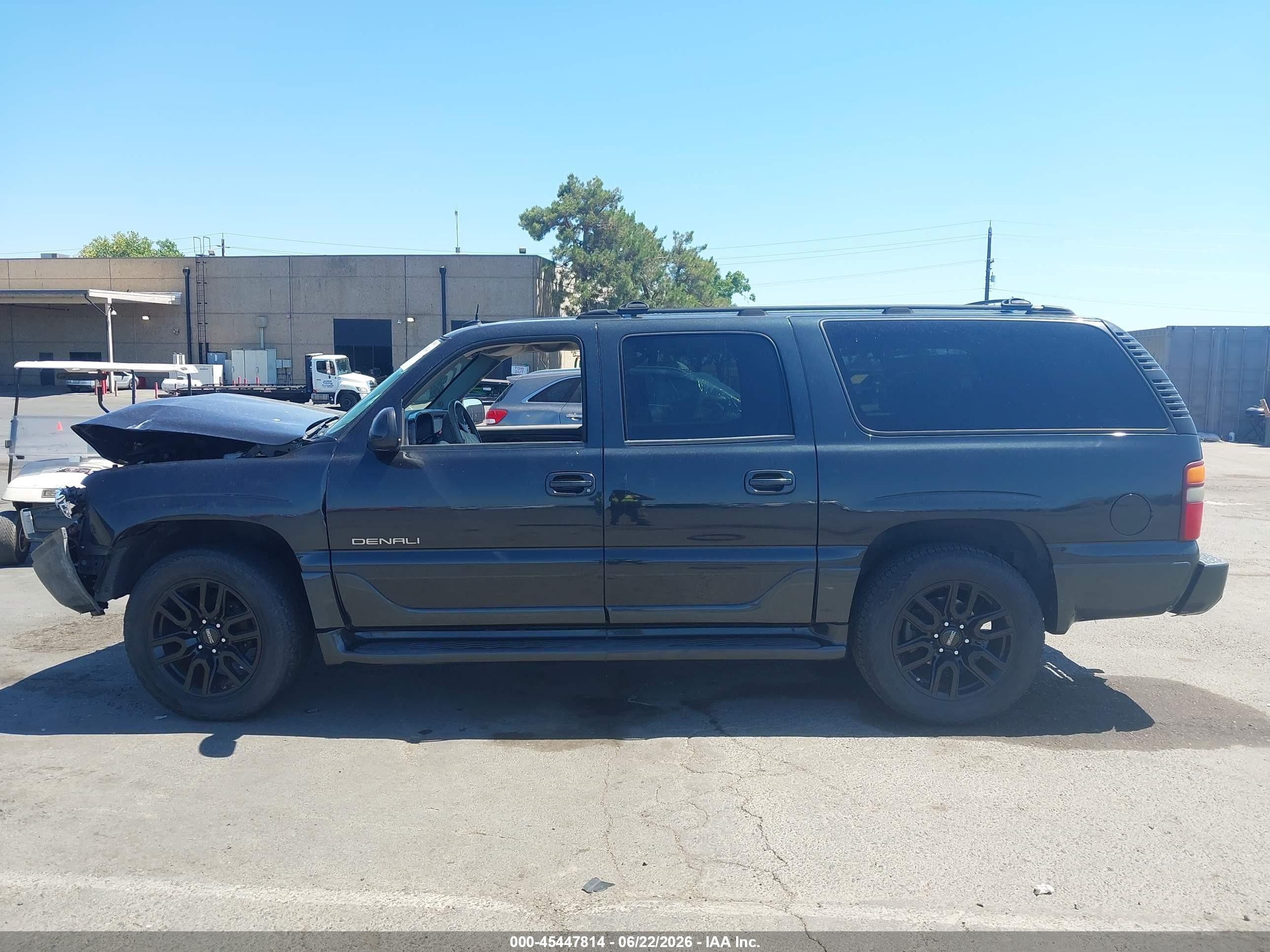 2003 Gmc Yukon Xl 1500 Denali Black vin: 1GKFK66U23J337578