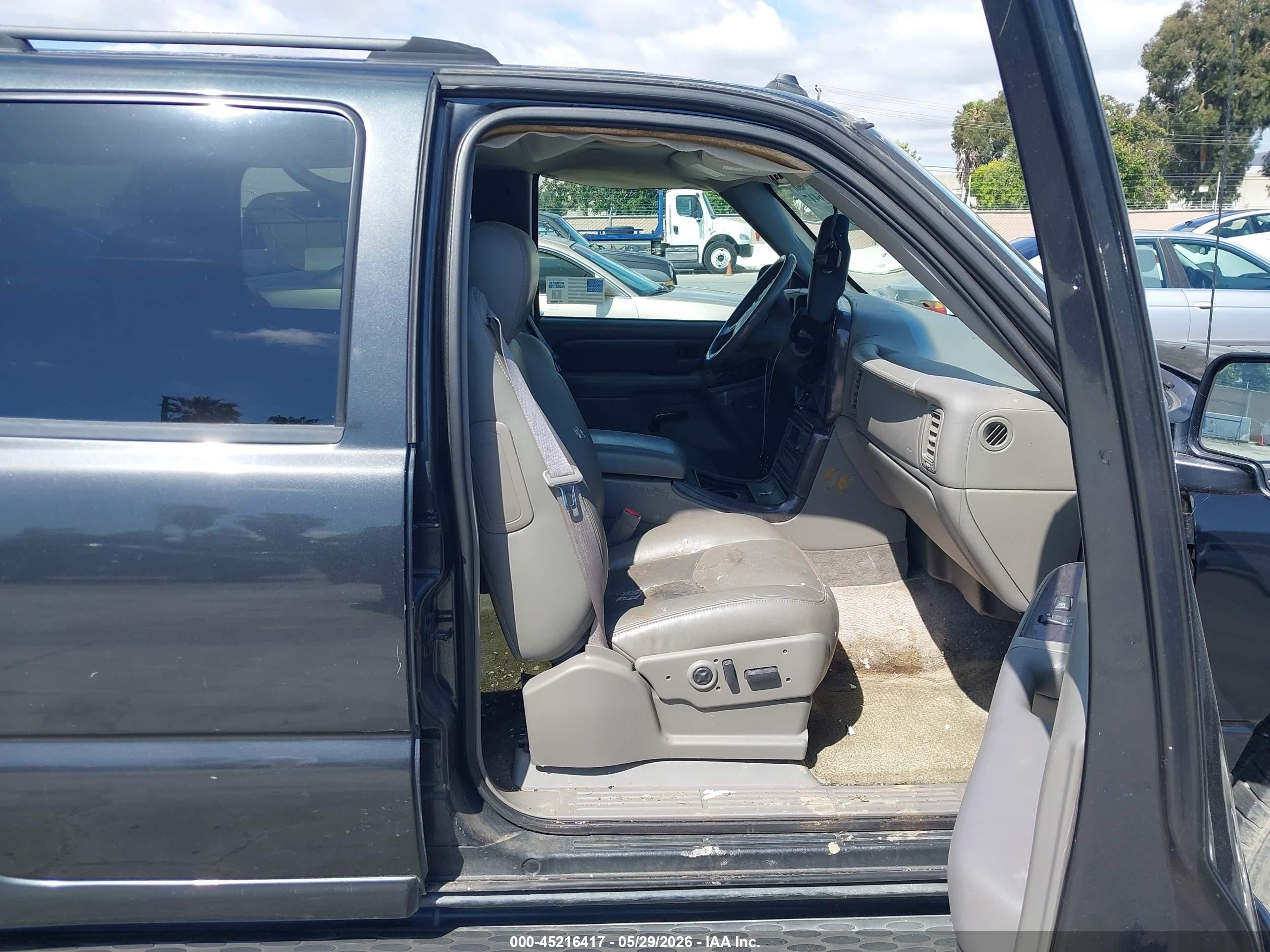 2003 Gmc Yukon Xl 1500 Denali Black vin: 1GKFK66U43J322161