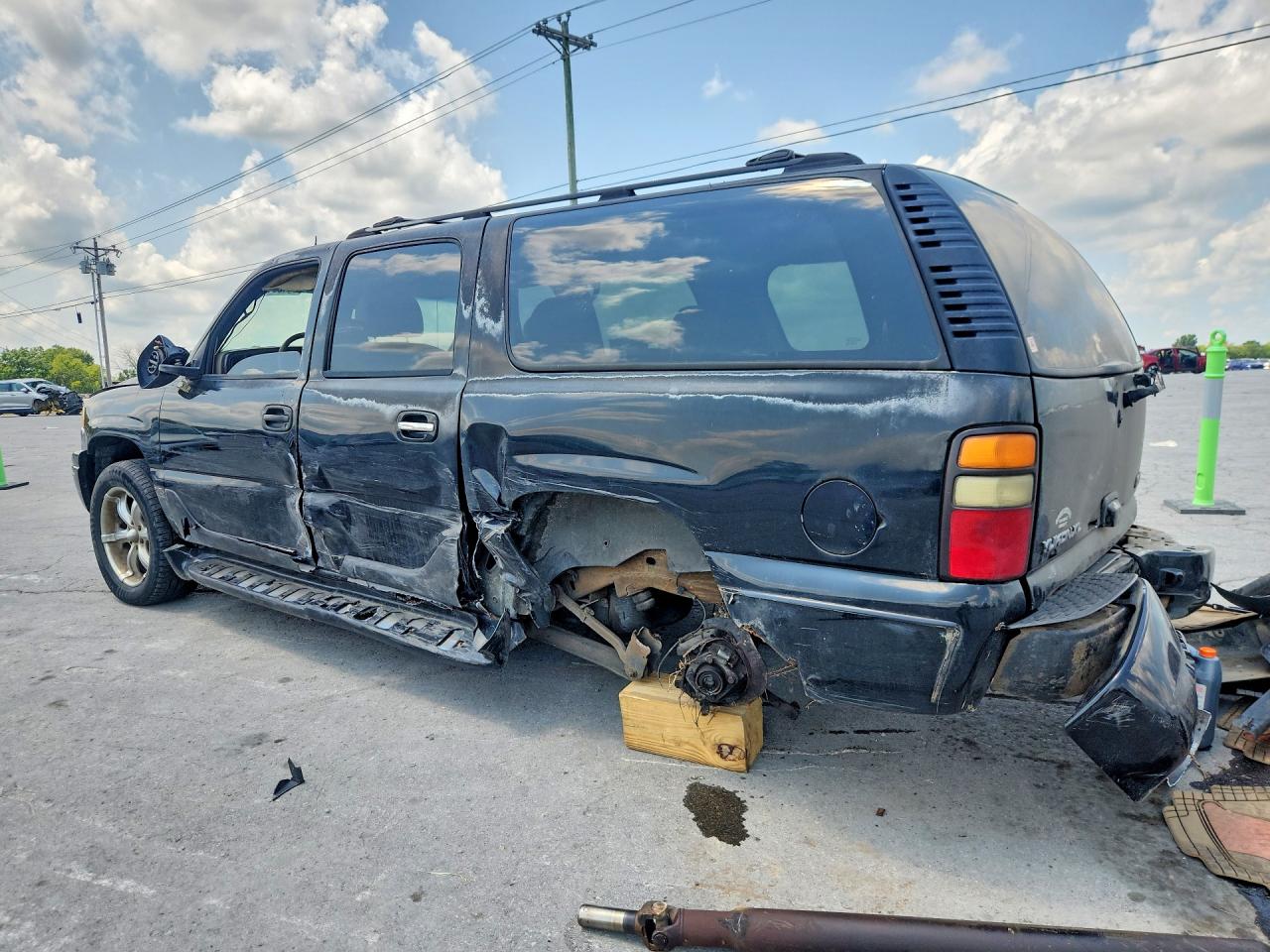 2004 Gmc Yukon Xl Denali Black vin: 1GKFK66U44J249908