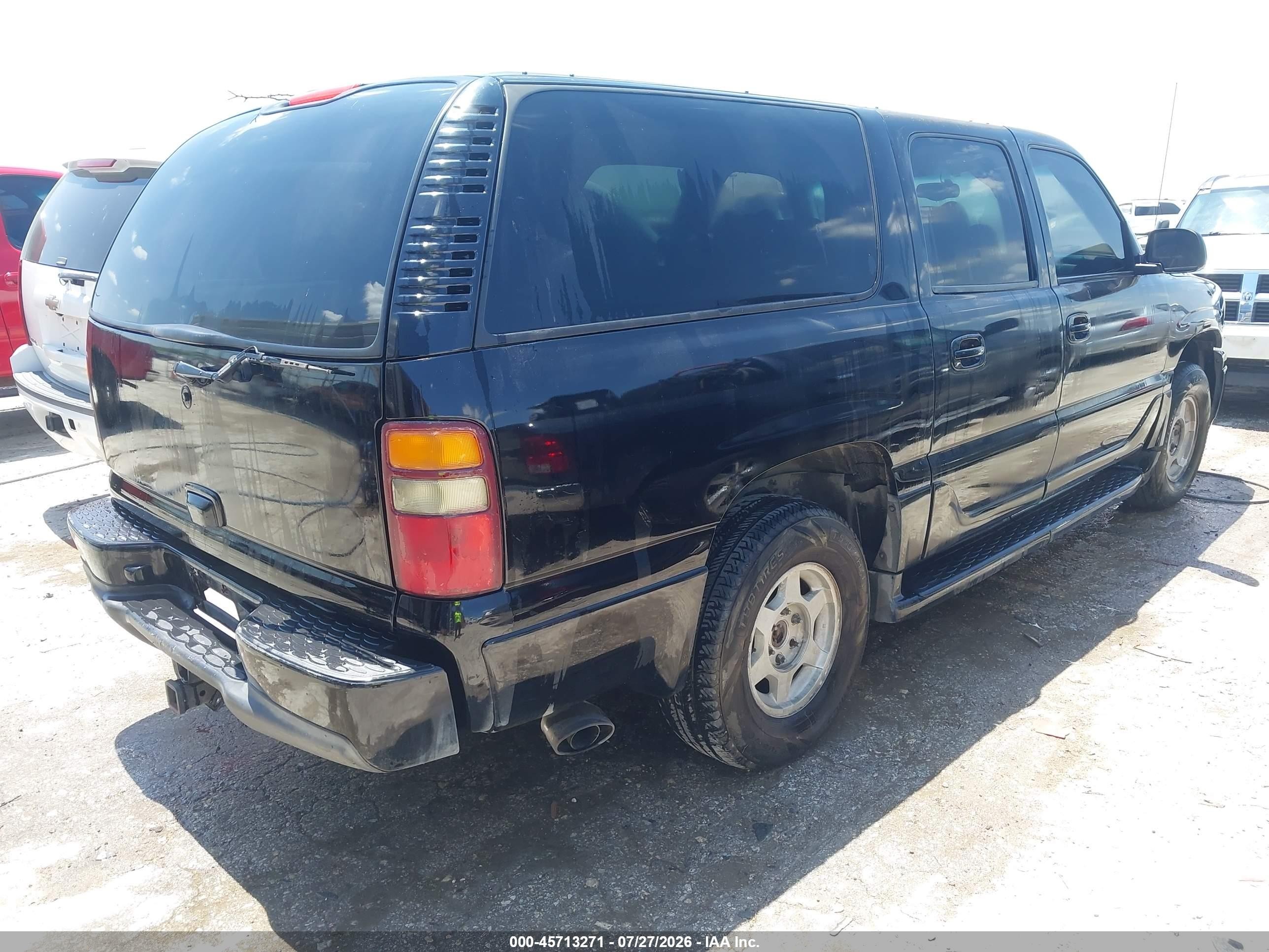 2002 Gmc Yukon Xl 1500 Denali Black vin: 1GKFK66U52J216591
