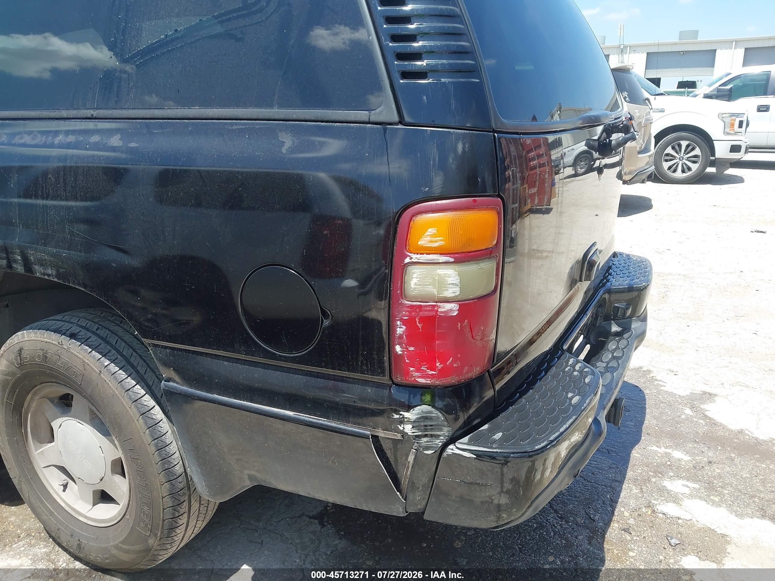 2002 Gmc Yukon Xl 1500 Denali Black vin: 1GKFK66U52J216591