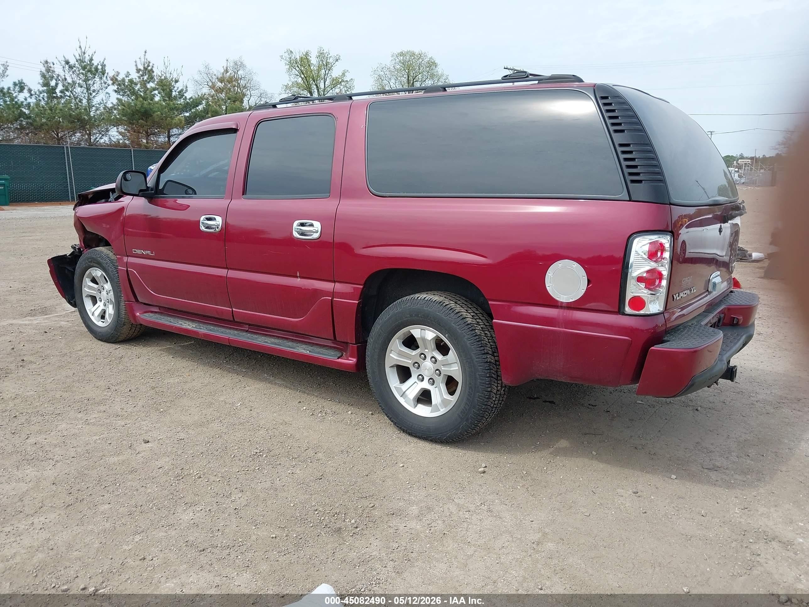 2004 Gmc Yukon Xl 1500 Denali Бордовый vin: 1GKFK66U54J256575