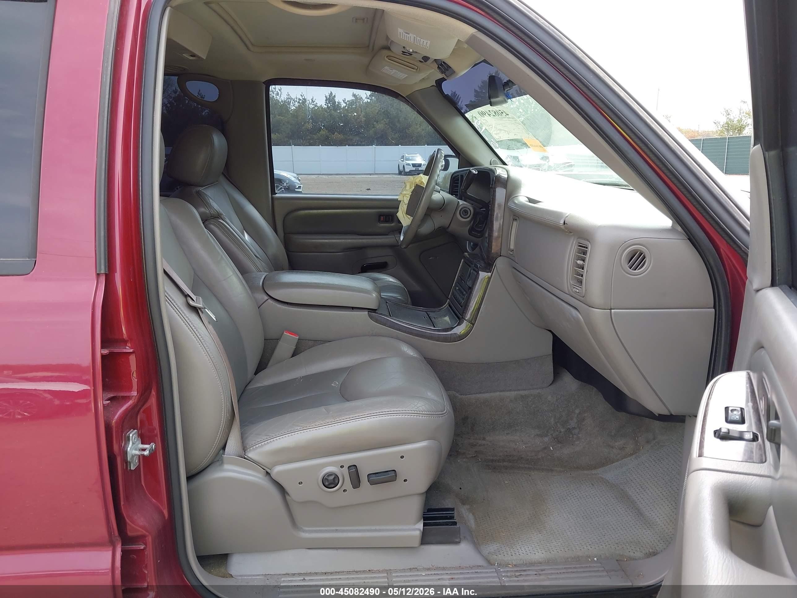 2004 Gmc Yukon Xl 1500 Denali Бордовый vin: 1GKFK66U54J256575