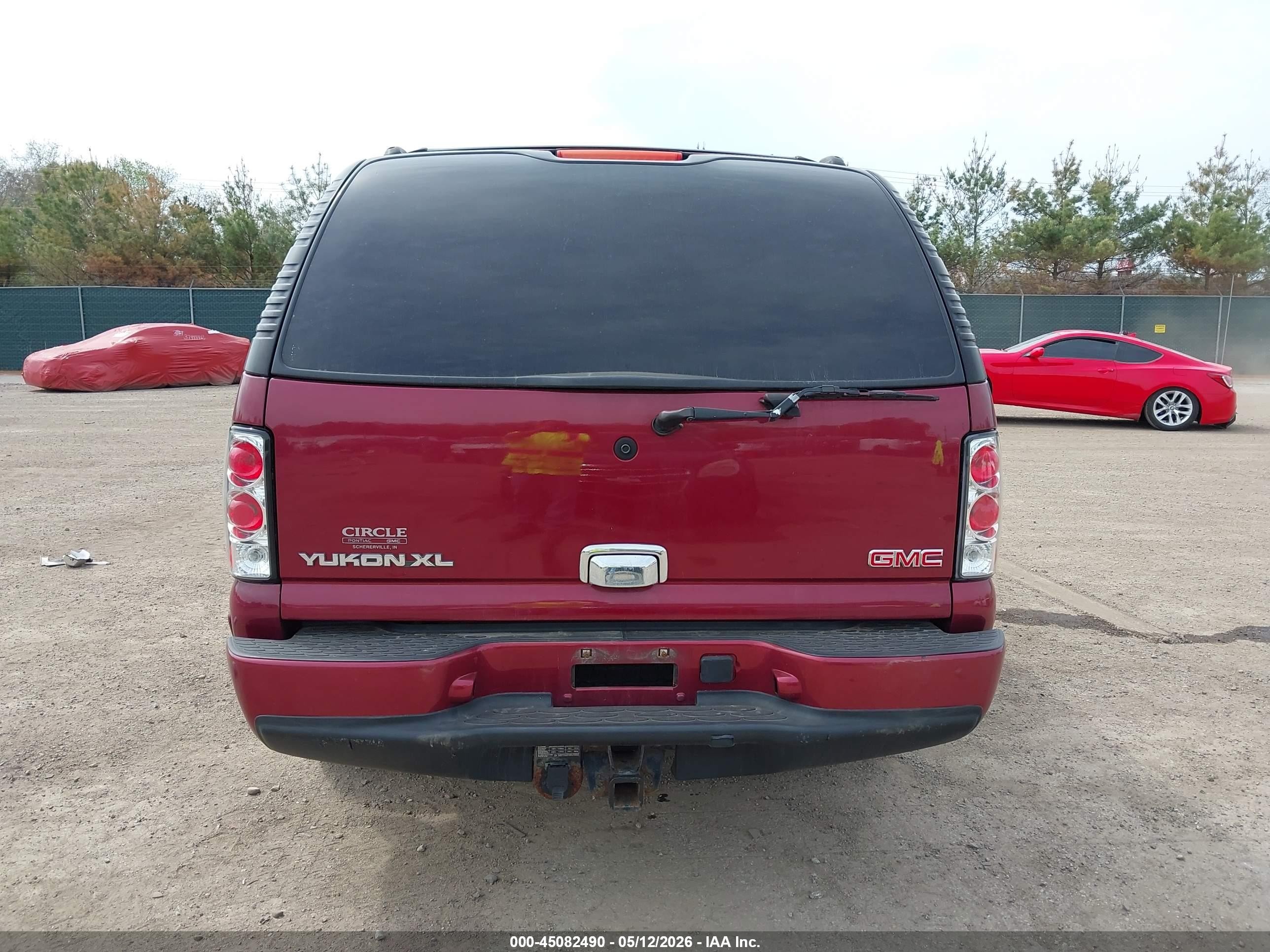 2004 Gmc Yukon Xl 1500 Denali Бордовый vin: 1GKFK66U54J256575
