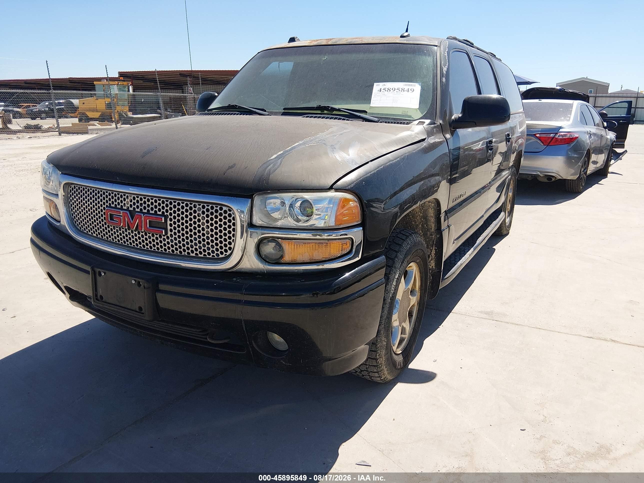 2004 Gmc Yukon Xl 1500 Denali Черный vin: 1GKFK66U54J329069