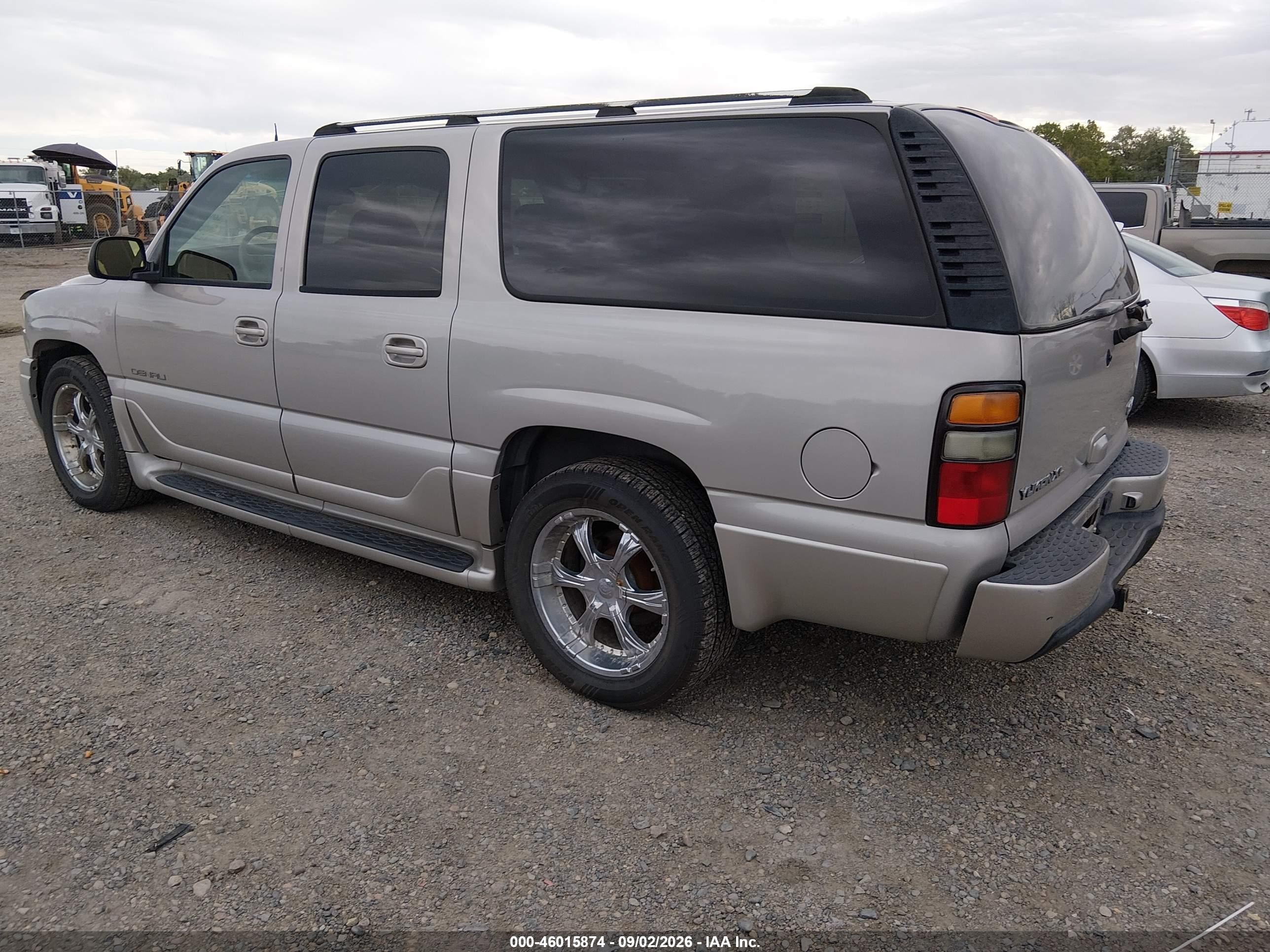 2005 Gmc Yukon Xl 1500 Denali Silver vin: 1GKFK66U55J202095