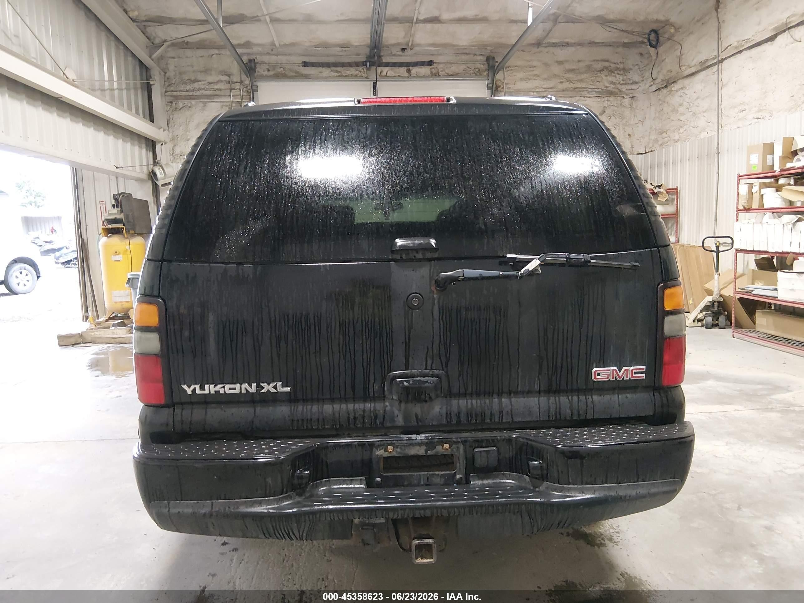 2006 Gmc Yukon Xl 1500 Denali Black vin: 1GKFK66U56J145883