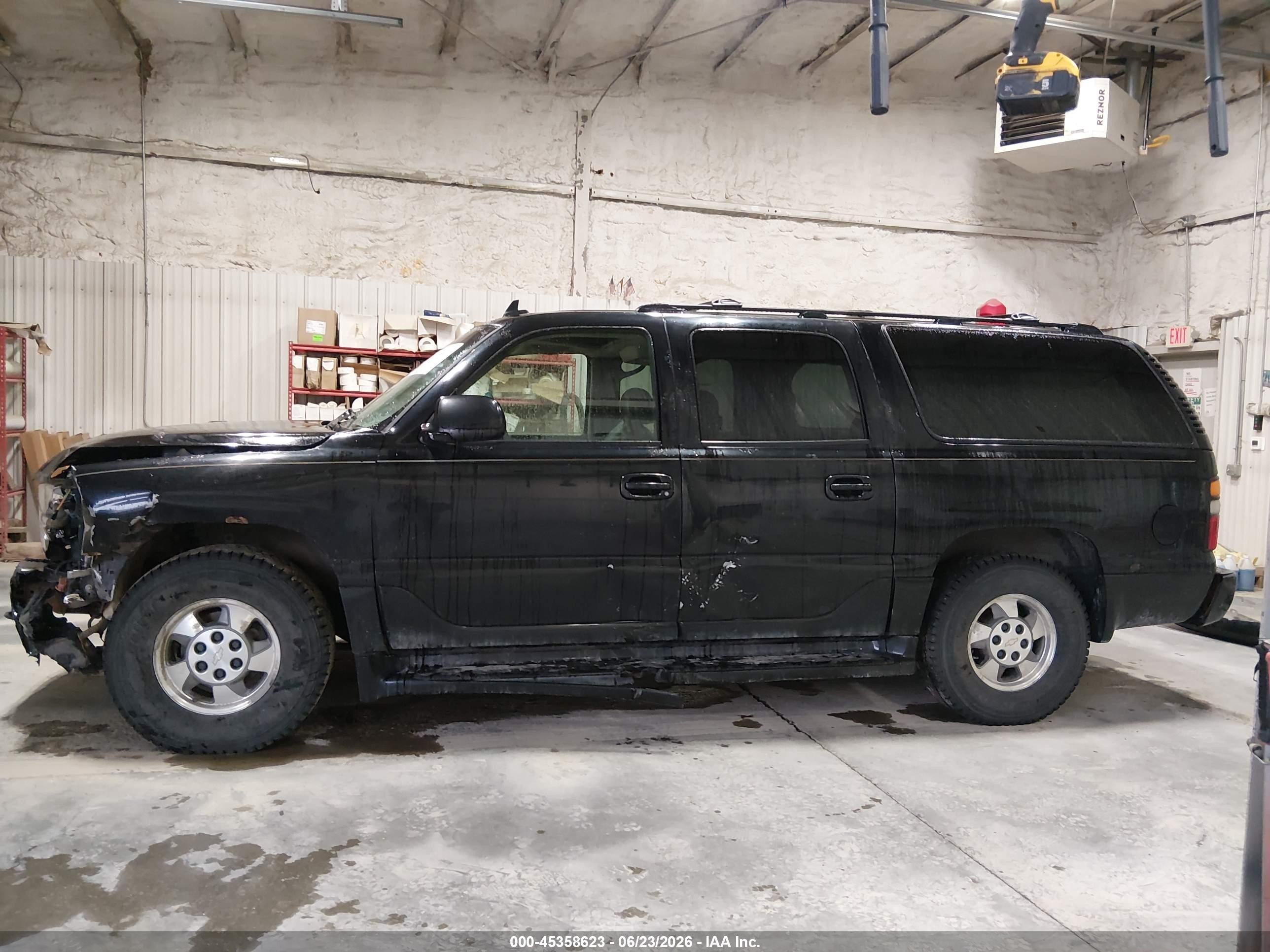 2006 Gmc Yukon Xl 1500 Denali Black vin: 1GKFK66U56J145883