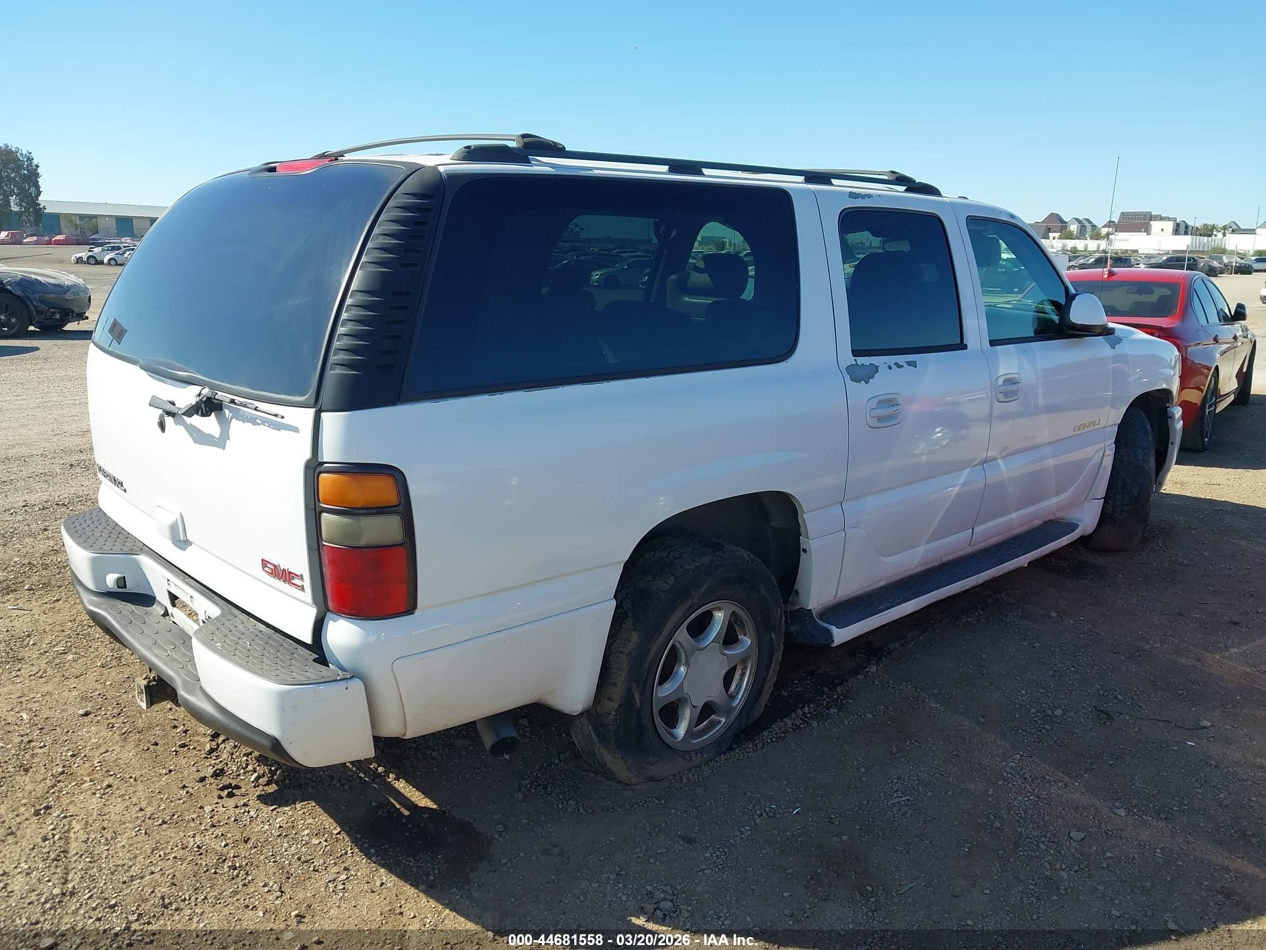 2005 Gmc Yukon Xl 1500 Denali Белый vin: 1GKFK66U65J153263