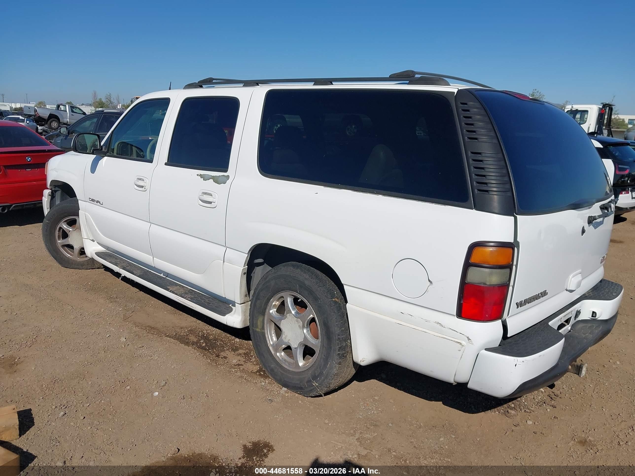 2005 Gmc Yukon Xl 1500 Denali Белый vin: 1GKFK66U65J153263