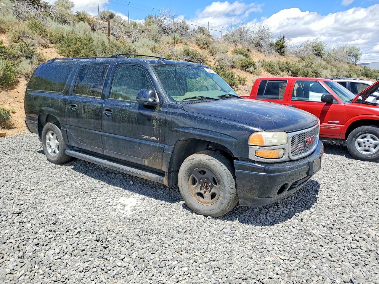 2005 Gmc Yukon Xl Denali Black vin: 1GKFK66U65J183489