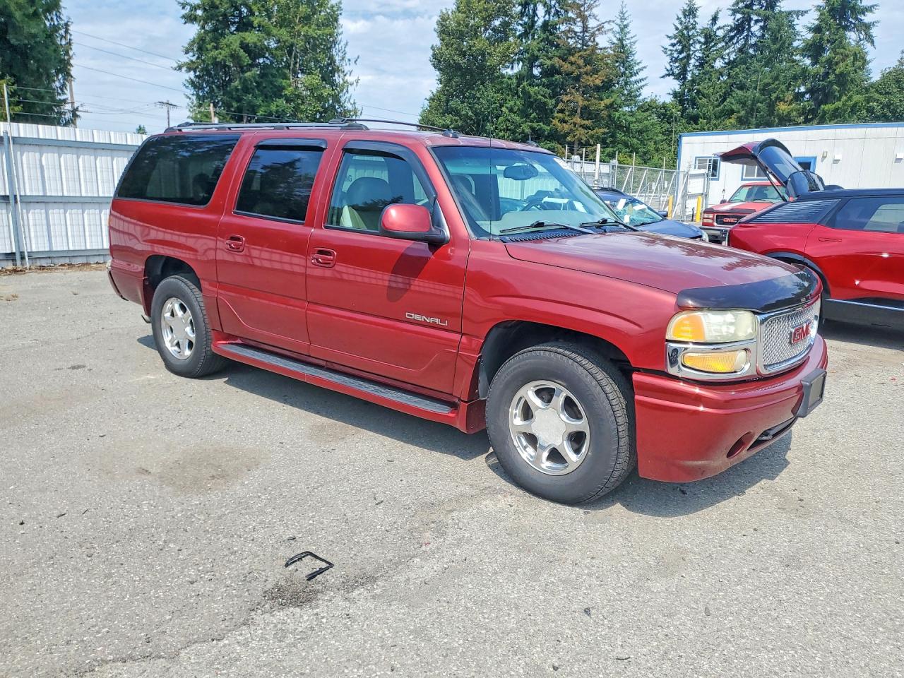 2003 Gmc Yukon Xl Denali Red vin: 1GKFK66U73J282819