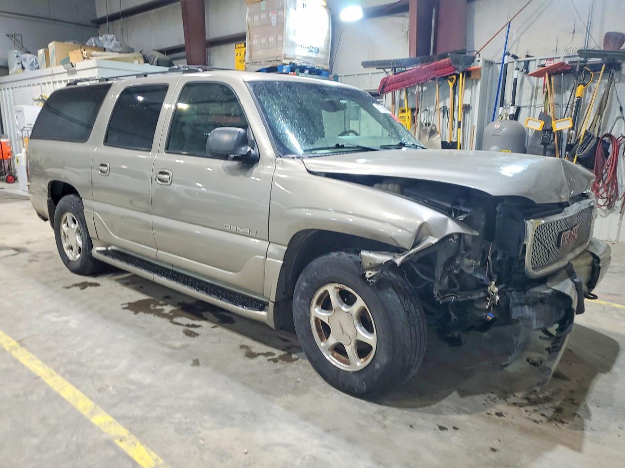 2001 Gmc Denali Xl K1500 Brown vin: 1GKFK66U81J280347
