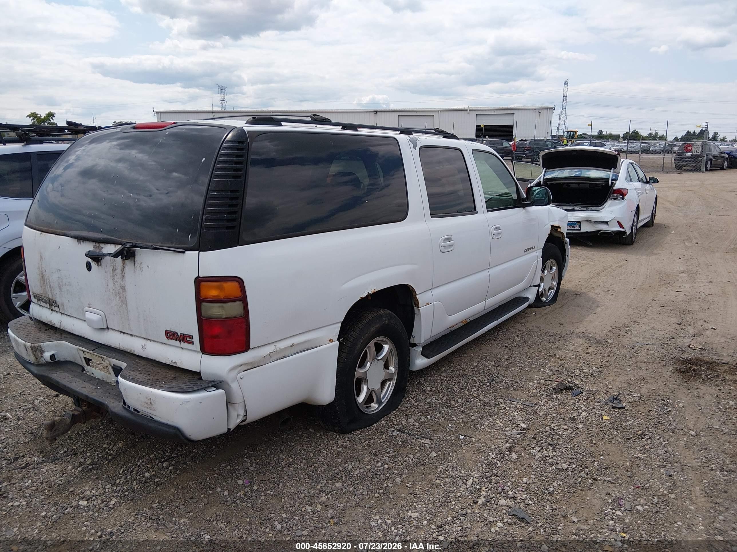 2003 Gmc Yukon Xl 1500 Denali Белый vin: 1GKFK66U83J140740