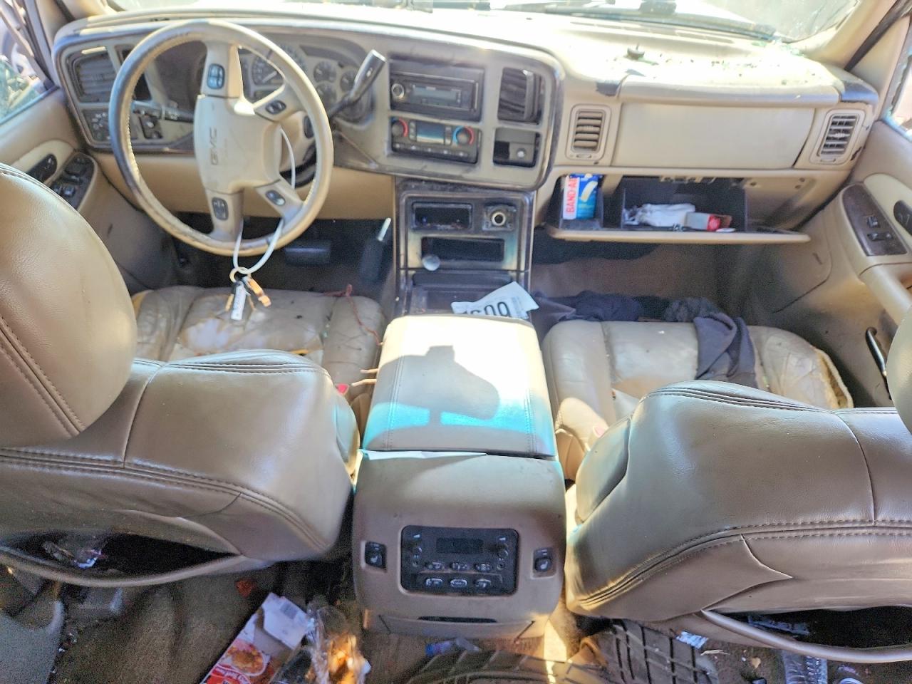 2003 Gmc Yukon Xl Denali White vin: 1GKFK66U83J271070