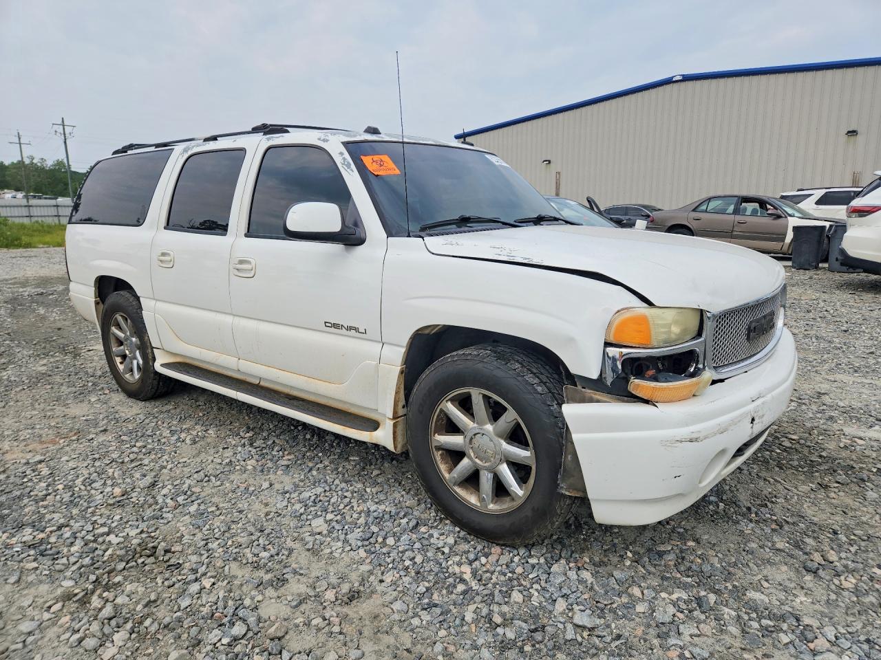2004 Gmc Yukon Xl Denali White vin: 1GKFK66U84J184786