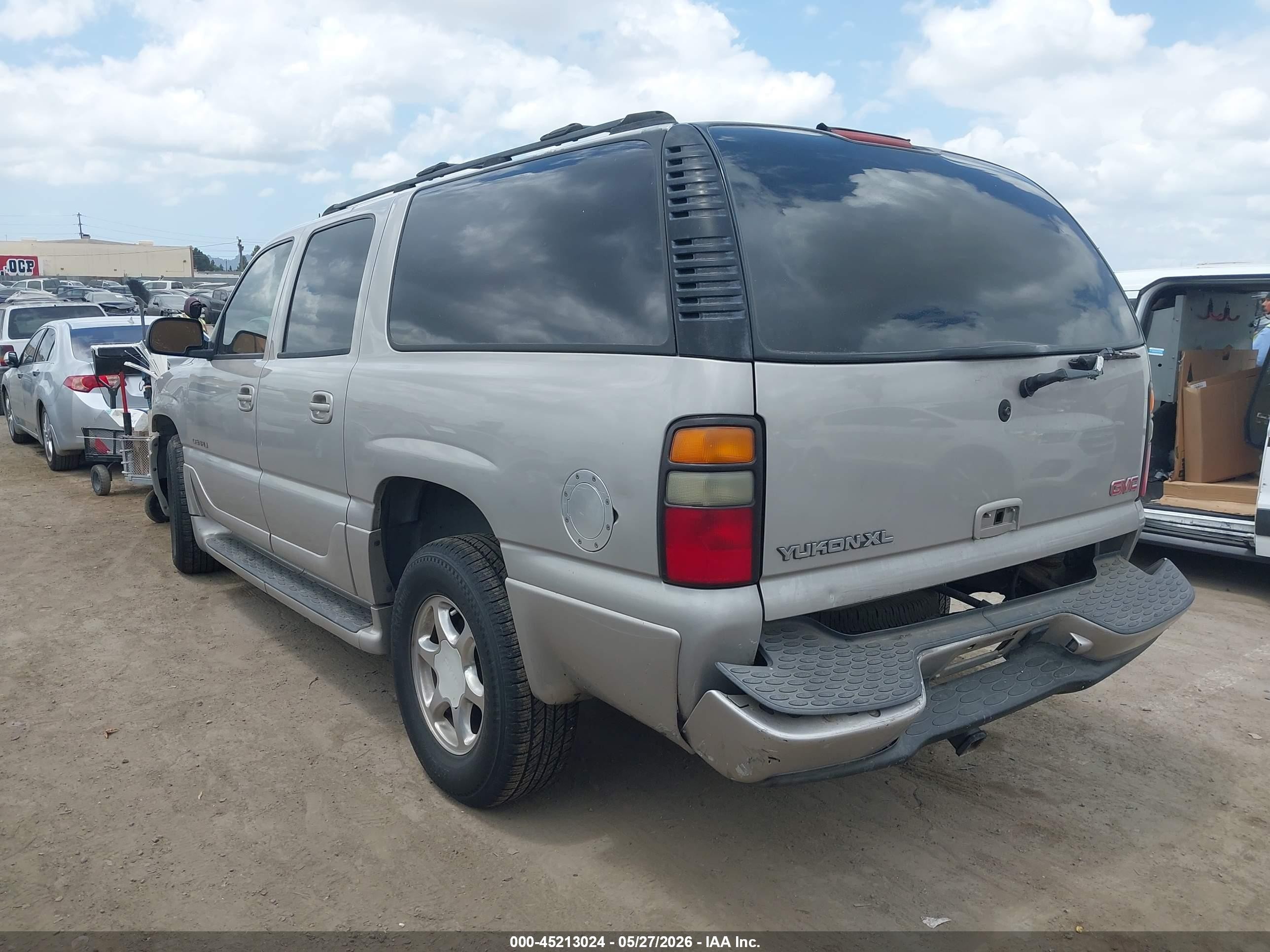 2005 Gmc Yukon Xl 1500 Denali Серый vin: 1GKFK66U85J136156