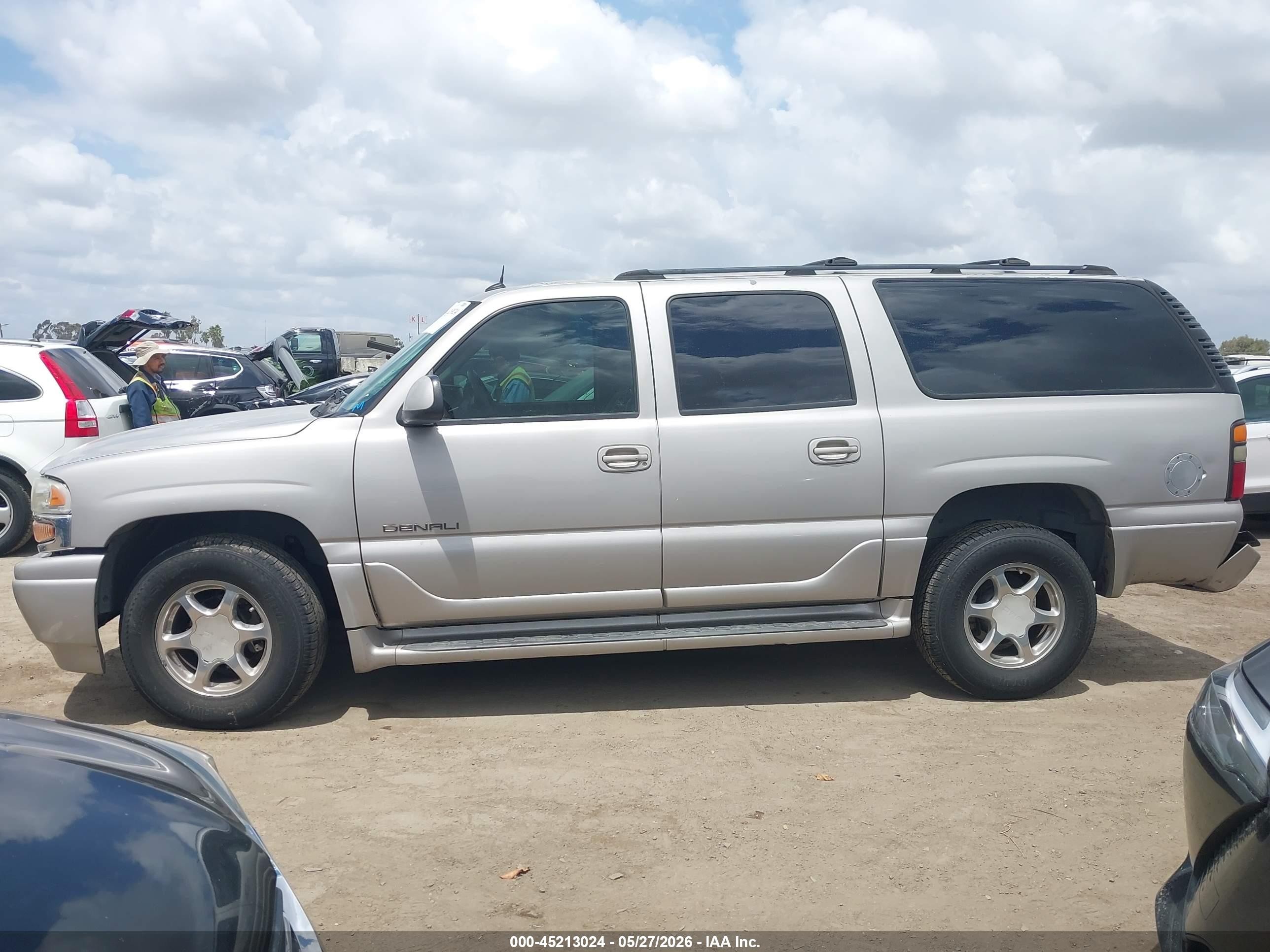 2005 Gmc Yukon Xl 1500 Denali Серый vin: 1GKFK66U85J136156