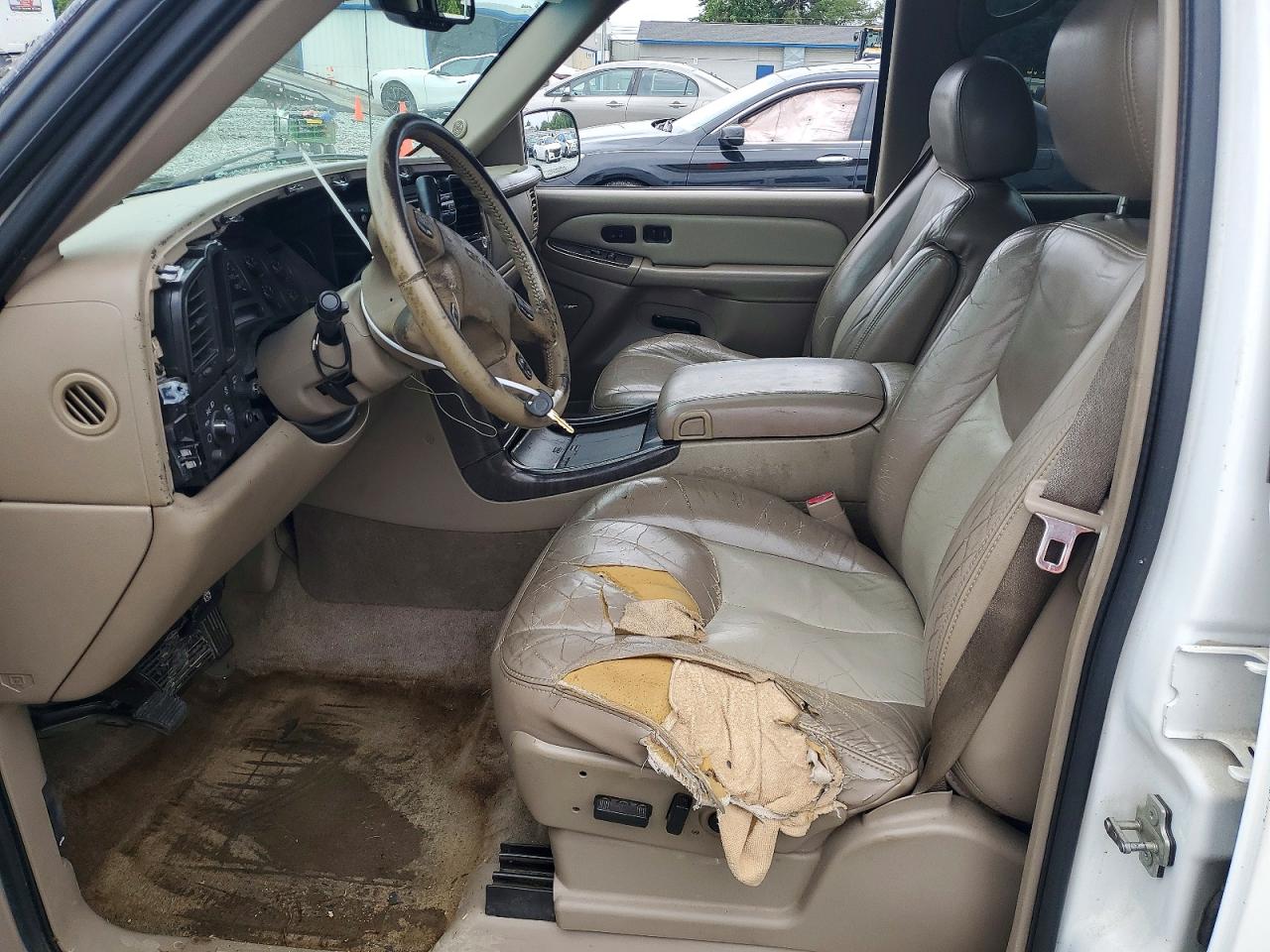 2004 Gmc Yukon Xl Denali Белый vin: 1GKFK66U94J215642