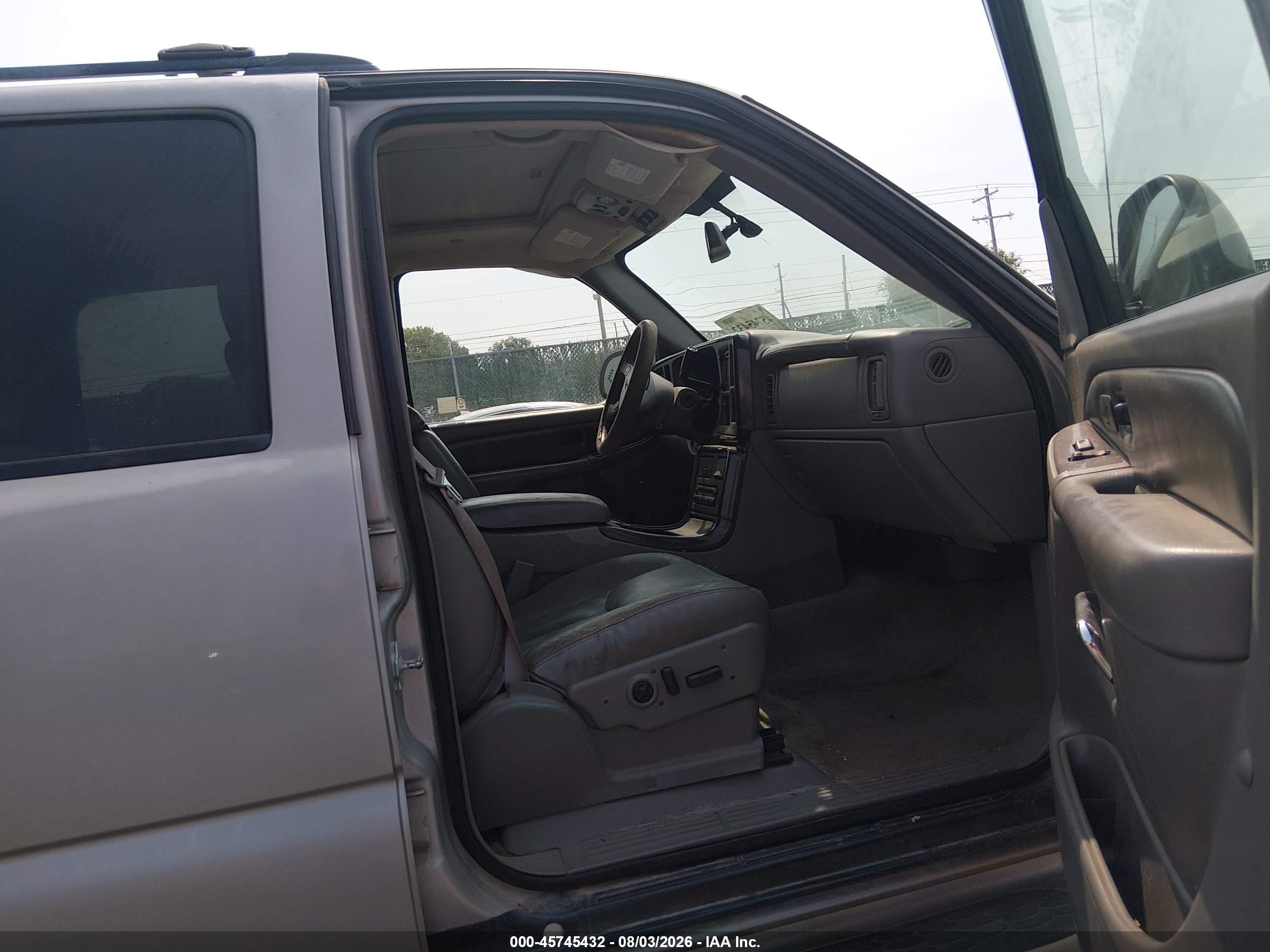 2006 Gmc Yukon Xl 1500 Denali Gray vin: 1GKFK66U96J157745