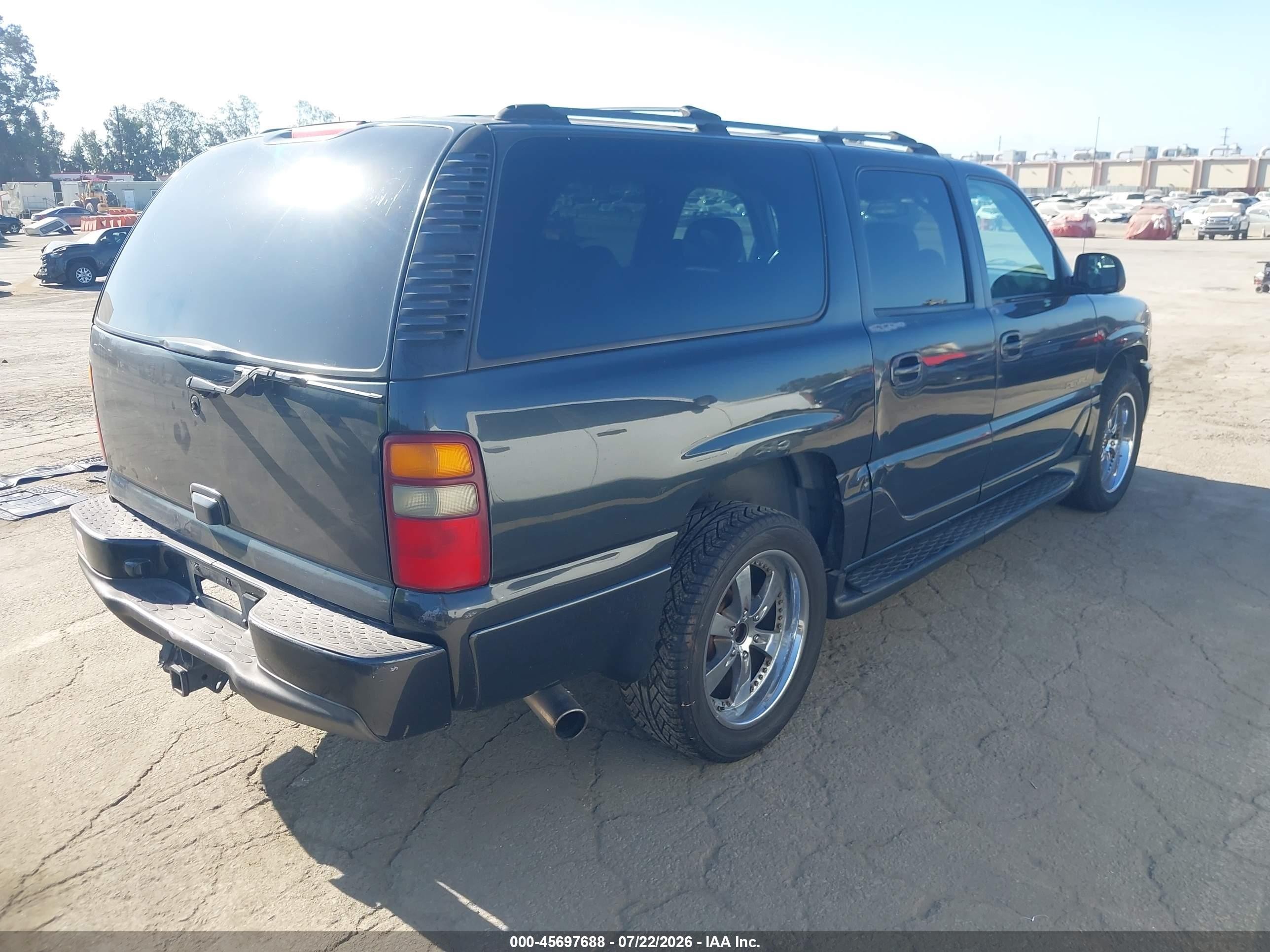 2003 Gmc Yukon Xl 1500 Denali Gray vin: 1GKFK66UX3J254027