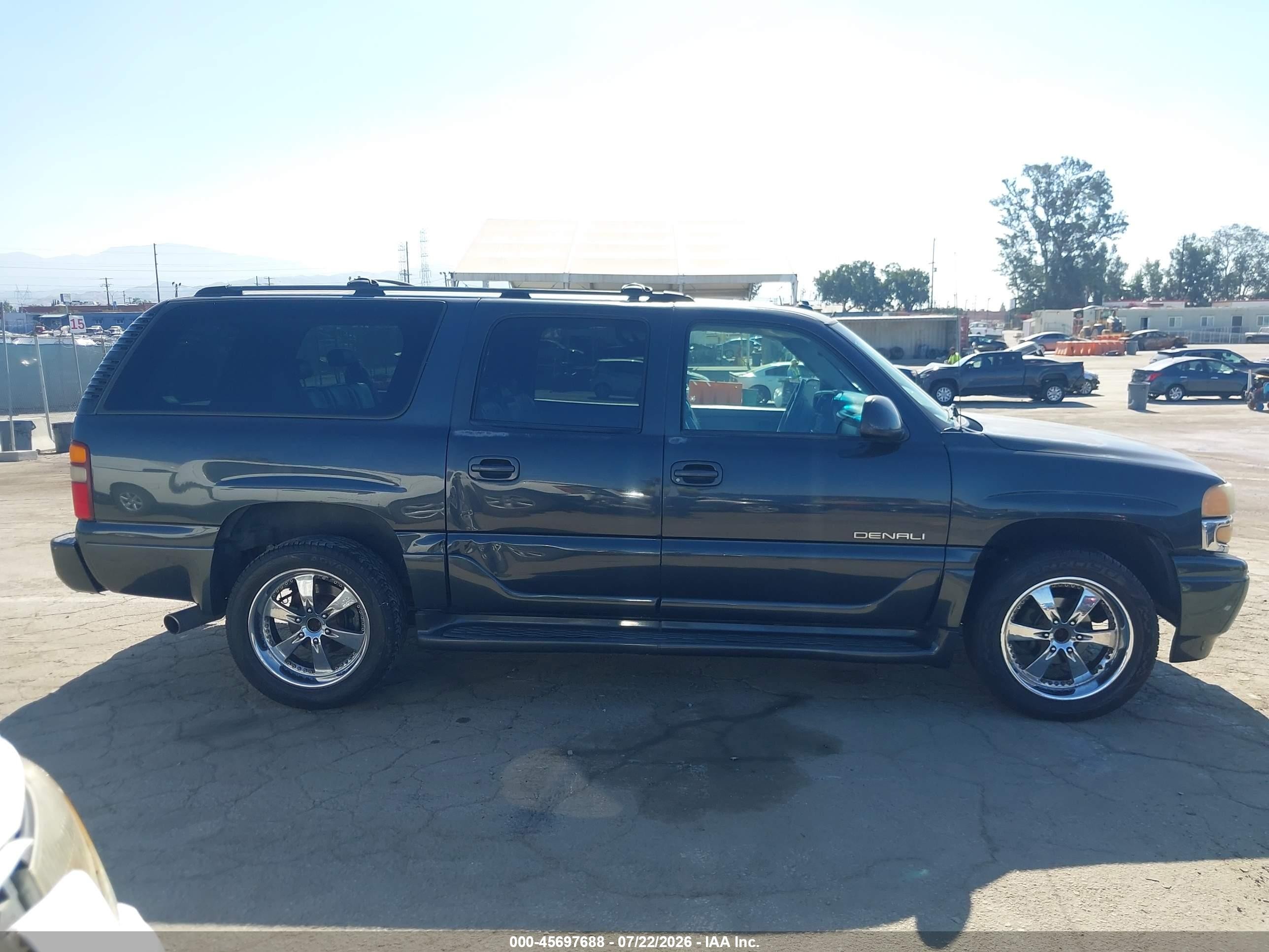 2003 Gmc Yukon Xl 1500 Denali Gray vin: 1GKFK66UX3J254027