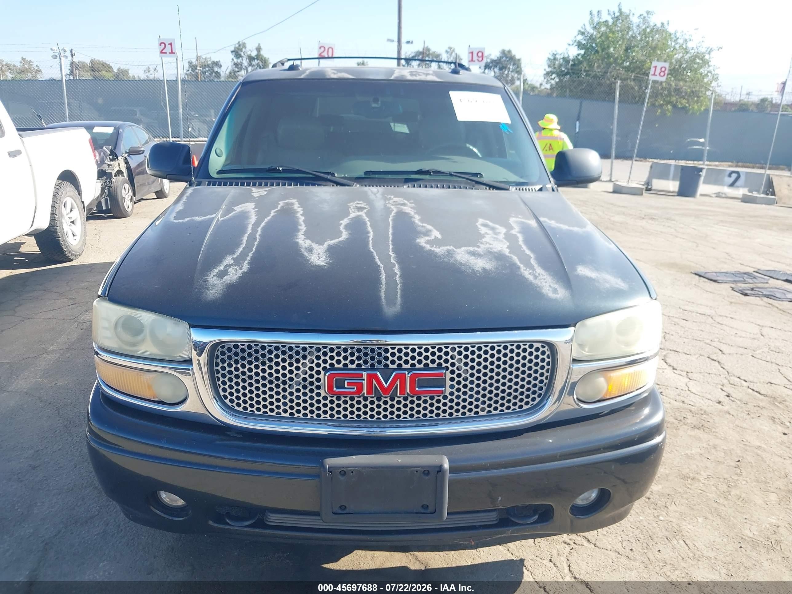 2003 Gmc Yukon Xl 1500 Denali Gray vin: 1GKFK66UX3J254027