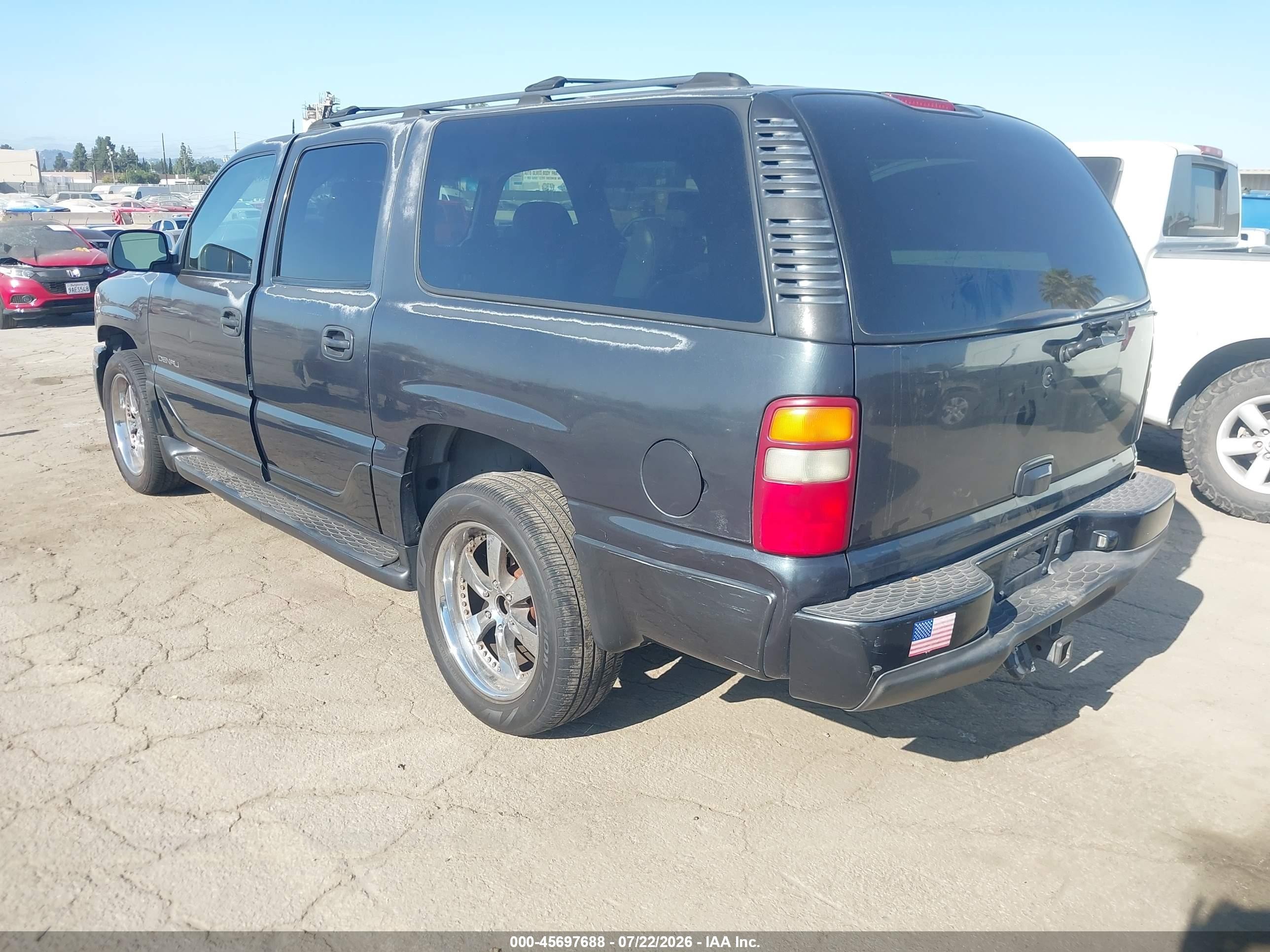 2003 Gmc Yukon Xl 1500 Denali Gray vin: 1GKFK66UX3J254027