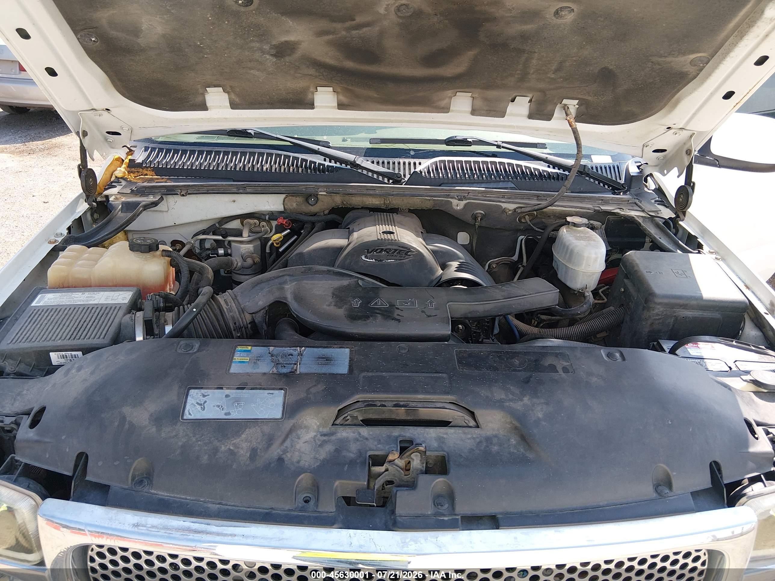 2004 Gmc Yukon Xl 1500 Denali White vin: 1GKFK66UX4J319928