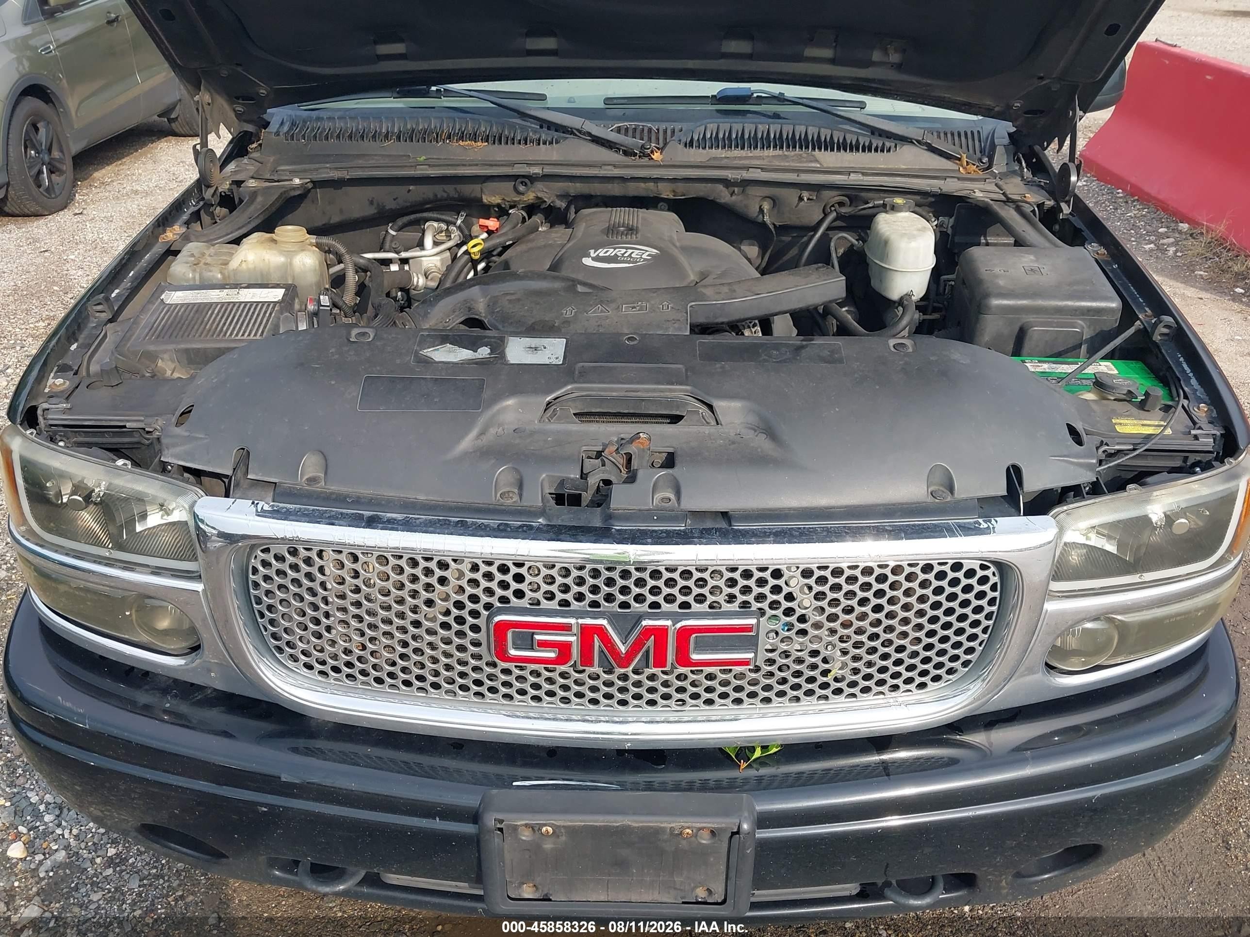 2005 Gmc Yukon Xl 1500 Denali Black vin: 1GKFK66UX5J225131