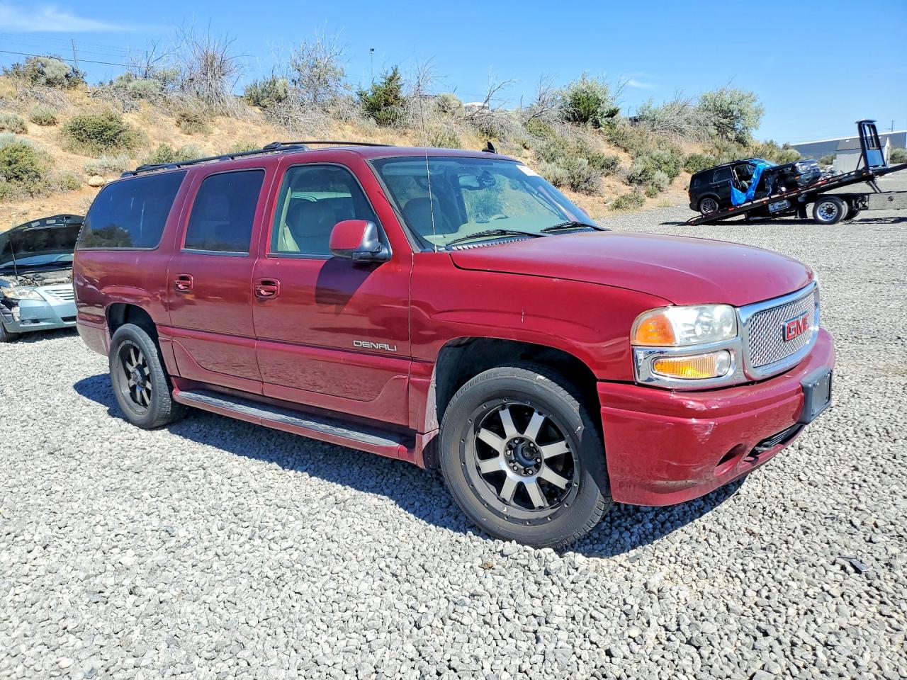 2006 Gmc Yukon Xl Denali Burgundy vin: 1GKFK66UX6J154563