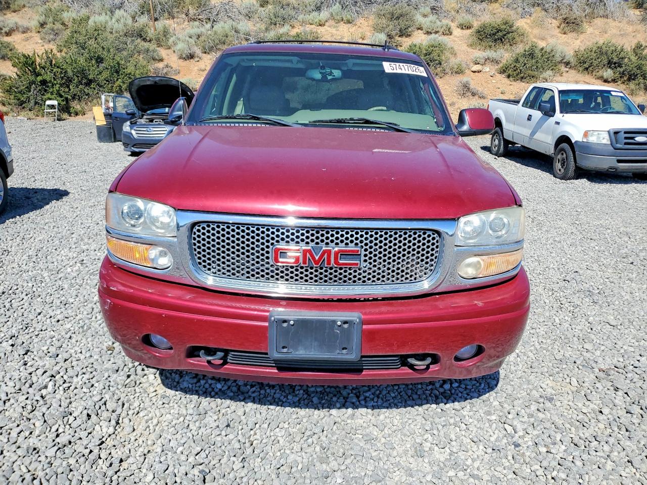 2006 Gmc Yukon Xl Denali Burgundy vin: 1GKFK66UX6J154563