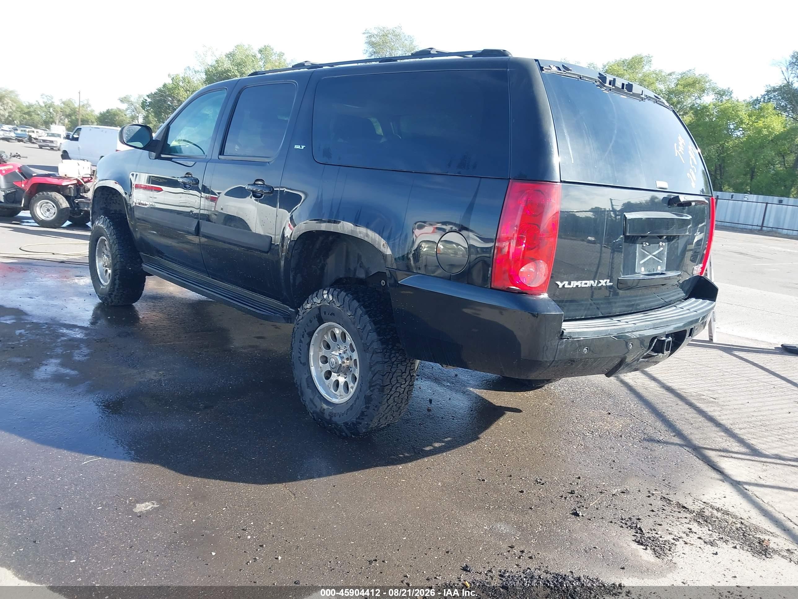 2007 Gmc Yukon Xl Slt Black vin: 1GKGK26K27R205875