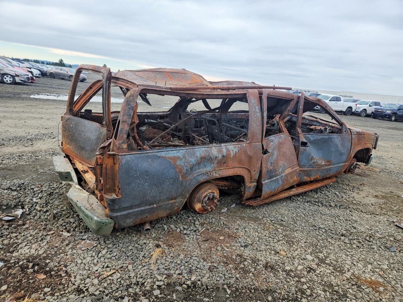 1998 Gmc Suburban K2500 Синий vin: 1GKGK26R4WJ726039