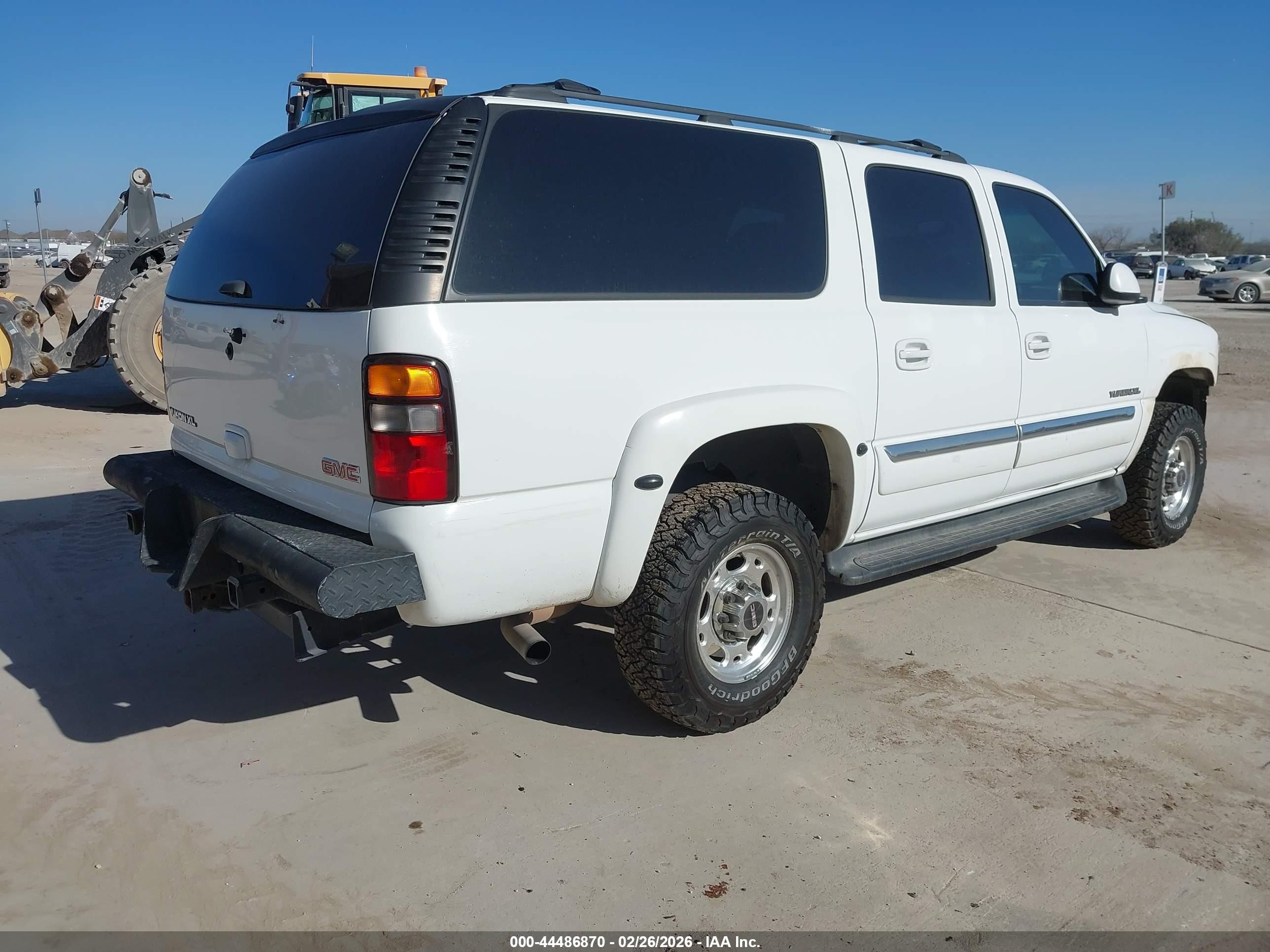 2004 Gmc Yukon Xl 2500 Slt White vin: 1GKGK26U24R220809